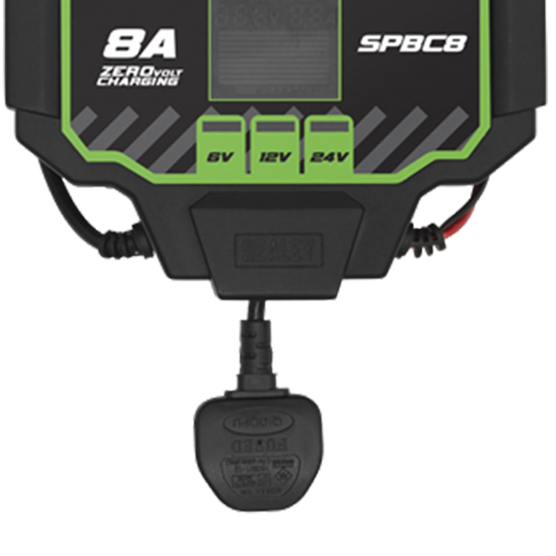 Sealey Battery Charger 8A Fully Automatic