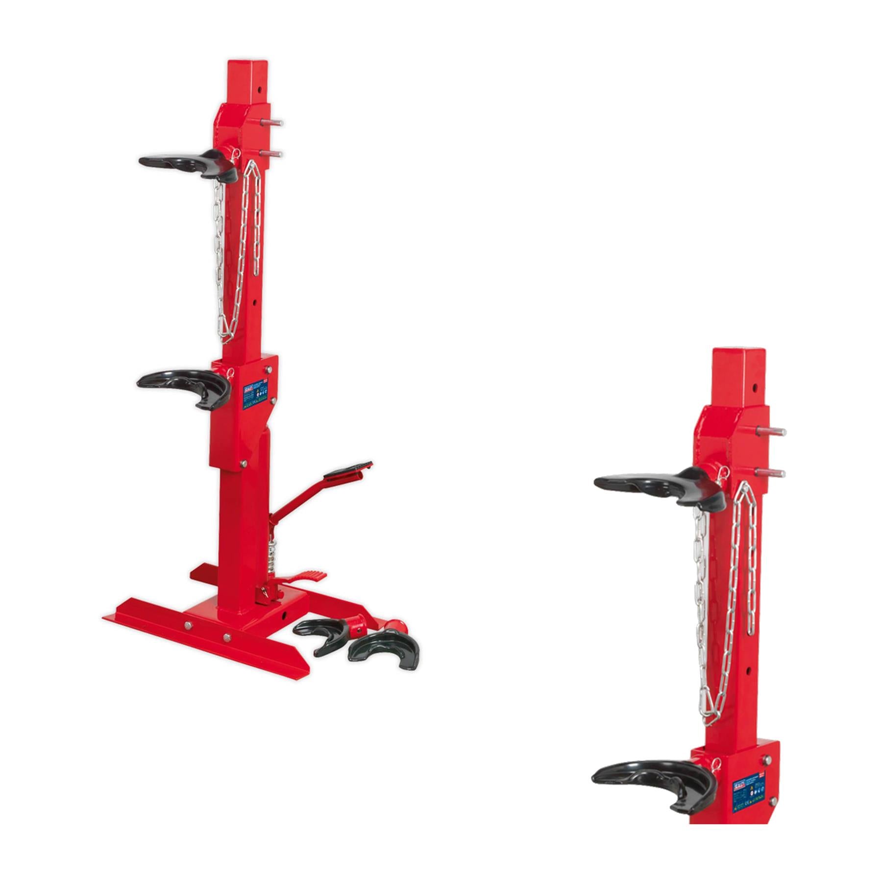 Sealey Coil Spring Compressing Station Hydraulic 1500kg Capacity