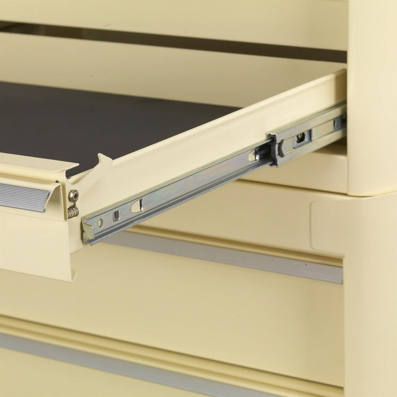 Sealey Rollcab 4 Drawer Retro Style. White  Stainless steel handle