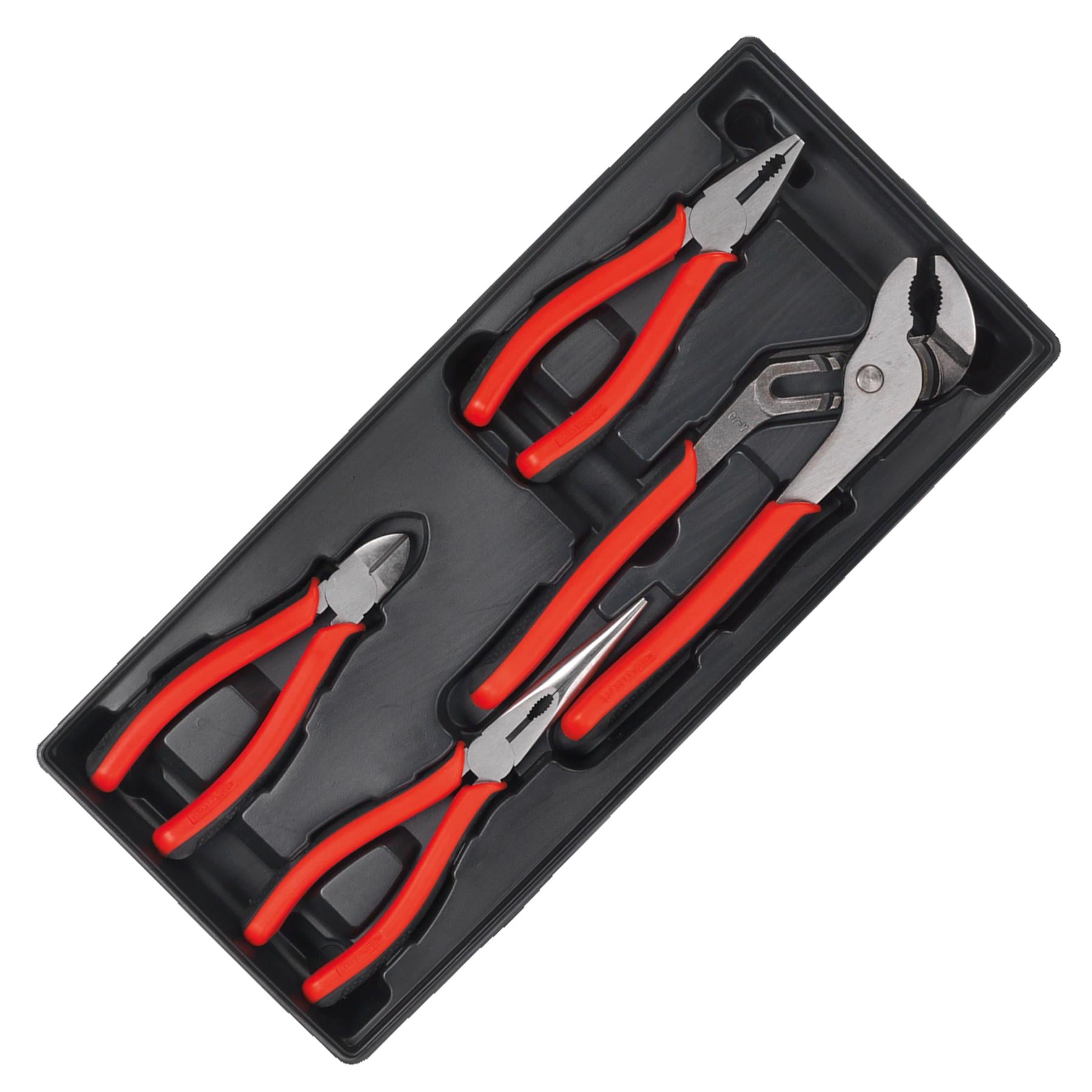 Tool Tray with Pliers Set 4pc Tool Tray with Pliers Set 4pc, With Lifetime Guarantee Sealey