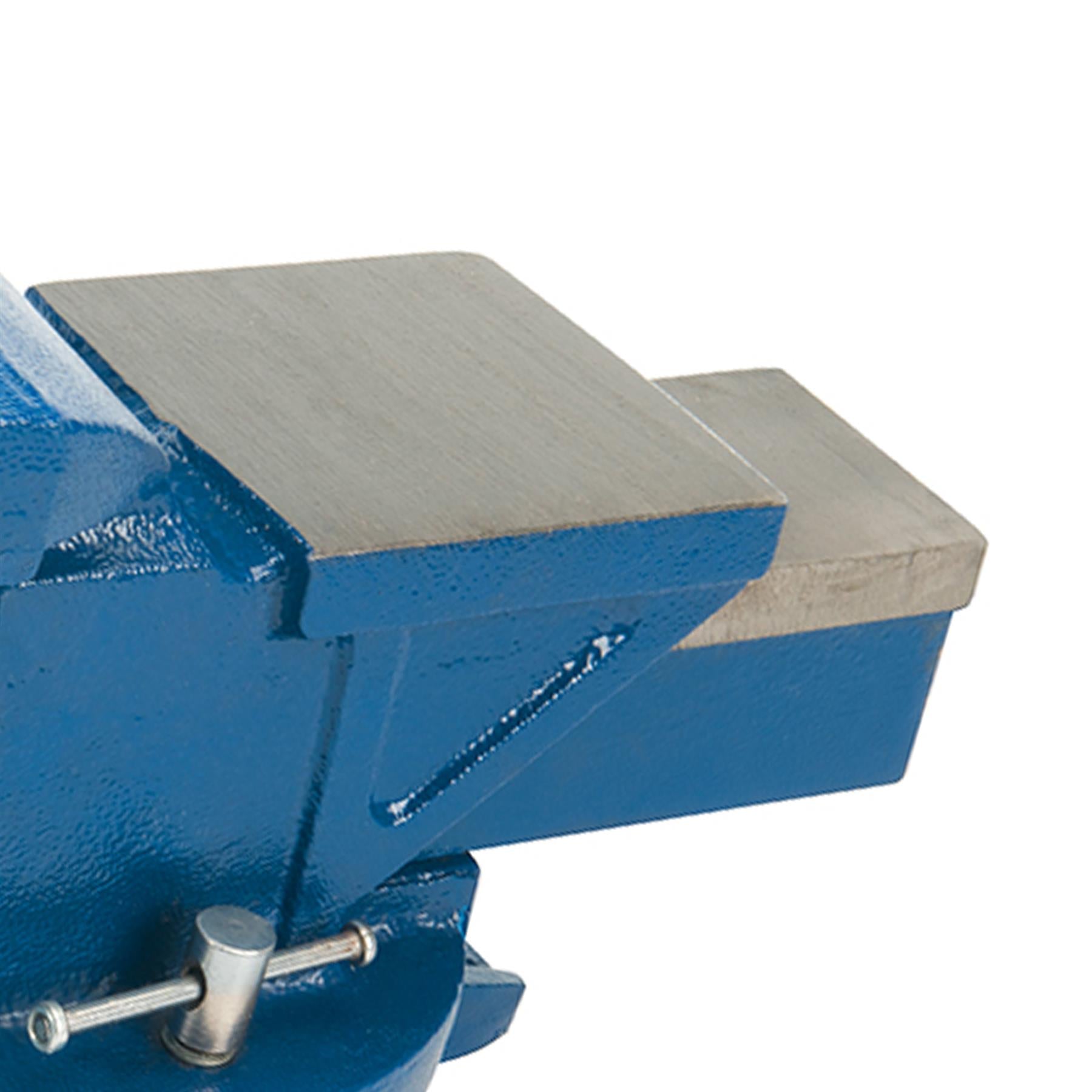 Engineers Vice Swivel Base 150mm (6") 16Kg Hardened Steel Jaw Plates