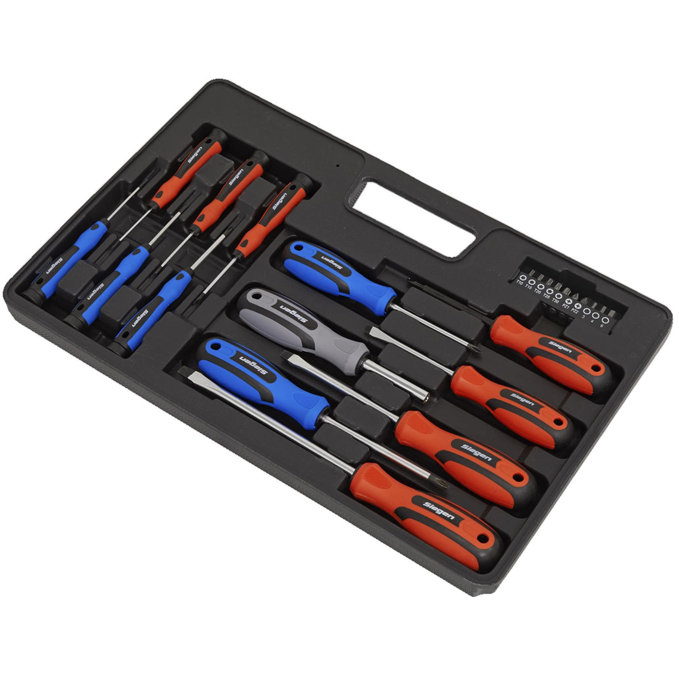Sealey Soft Grip Screwdriver & Bit Set 23pc