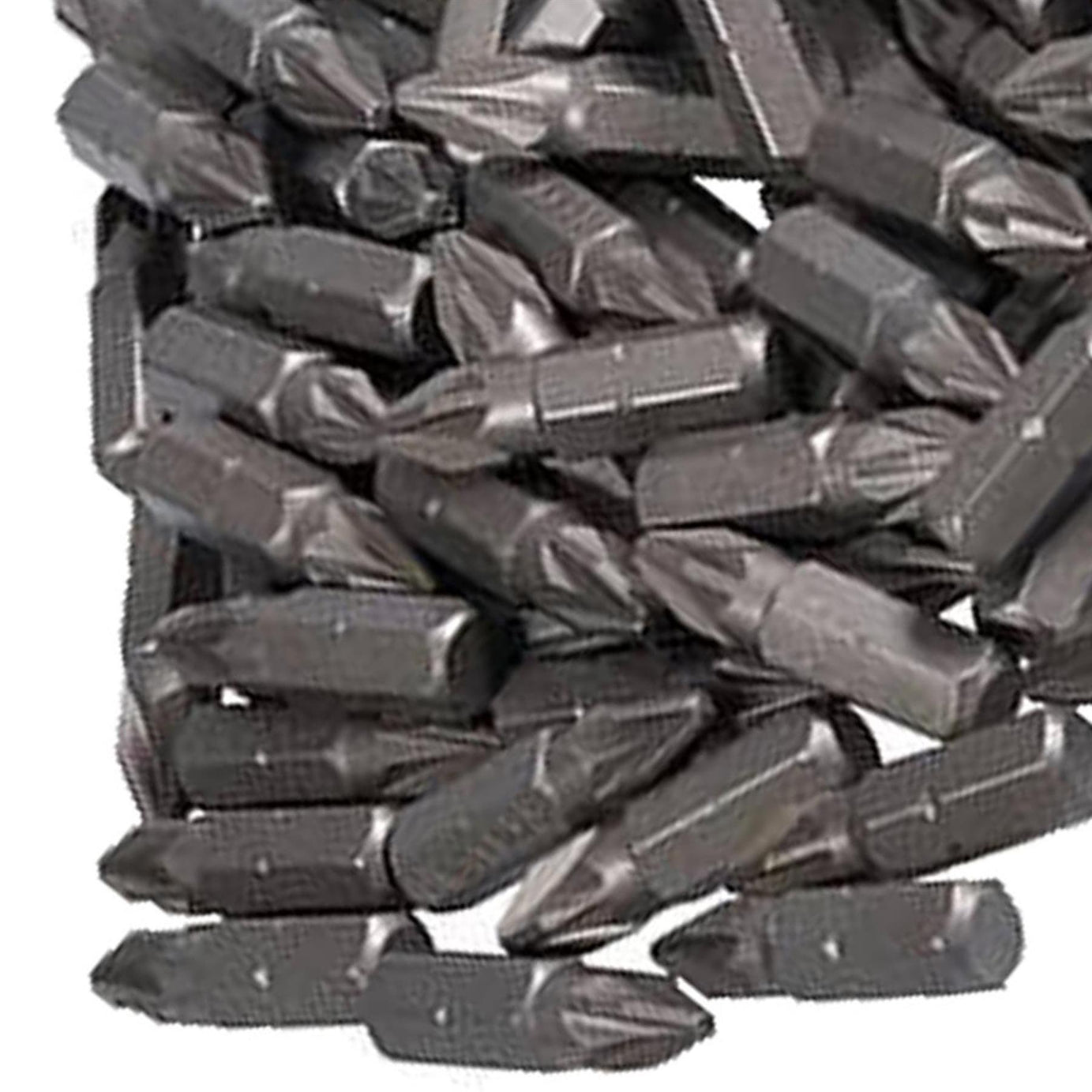 Pozidriv PZ2 Screwdriver Bits CRV Chrome Vanadium Steel 1/4" Hex Drive 100Pcs
