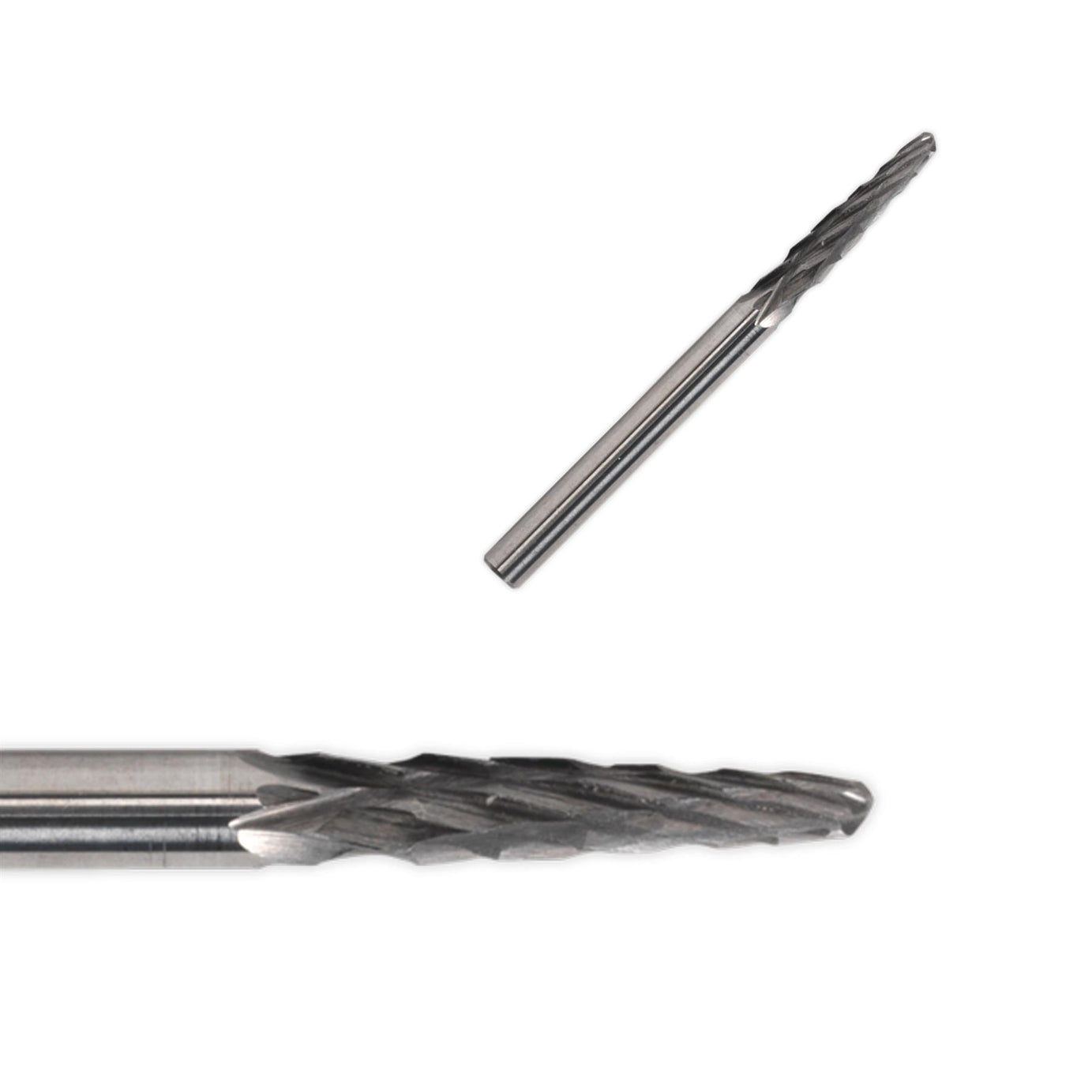 Sealey Micro Carbide Burr Ball Nose Taper 3mm Pack of 3
