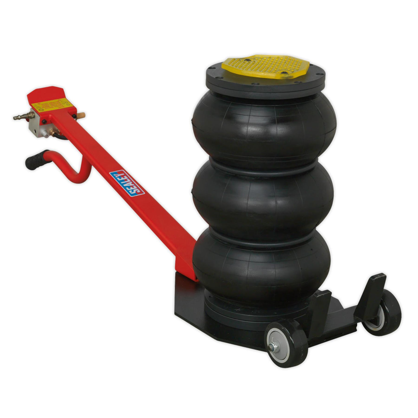 Sealey Premier Air Operated Fast Jack 3t 3-Stage - Long Handle
