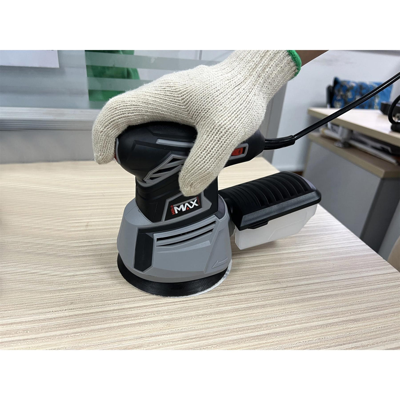 Orbital Sander, 350W 13000 RPM 125mm Random Orbital Sander Ideal for DIY
