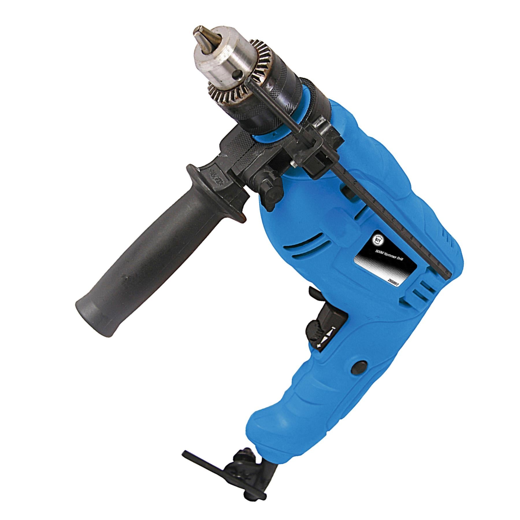 Professional DIY 500W Compact Hammer Drill Power Tool DIY Corded Power Tool