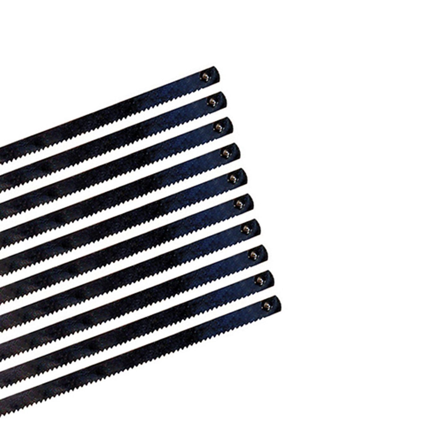 10Pk Coping Saw Blades 170mm 14Tpi Thin Precision Ground Teeth Pinned Ends