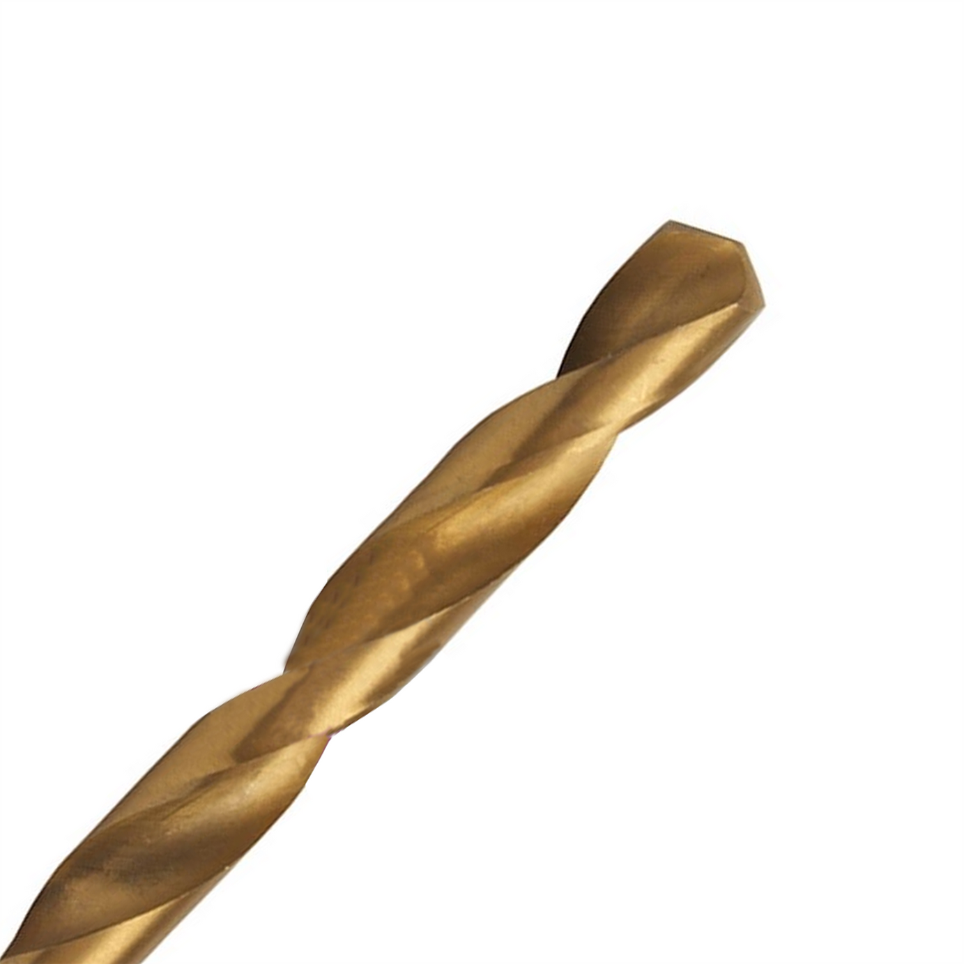 Hss Titanium-Coated Drill Bits 12.0mm Durable High Speed Metal Wood Plastic