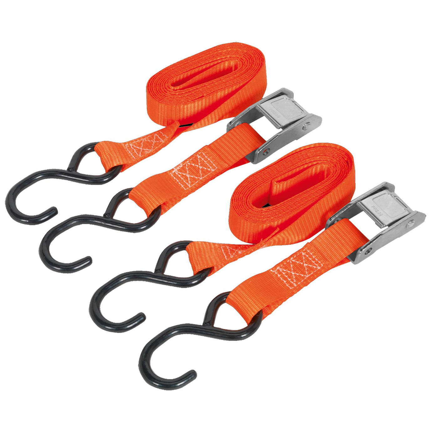 Sealey Cam Buckle Tie Down 25mmx2.5m Poly Web 250kg Load Test