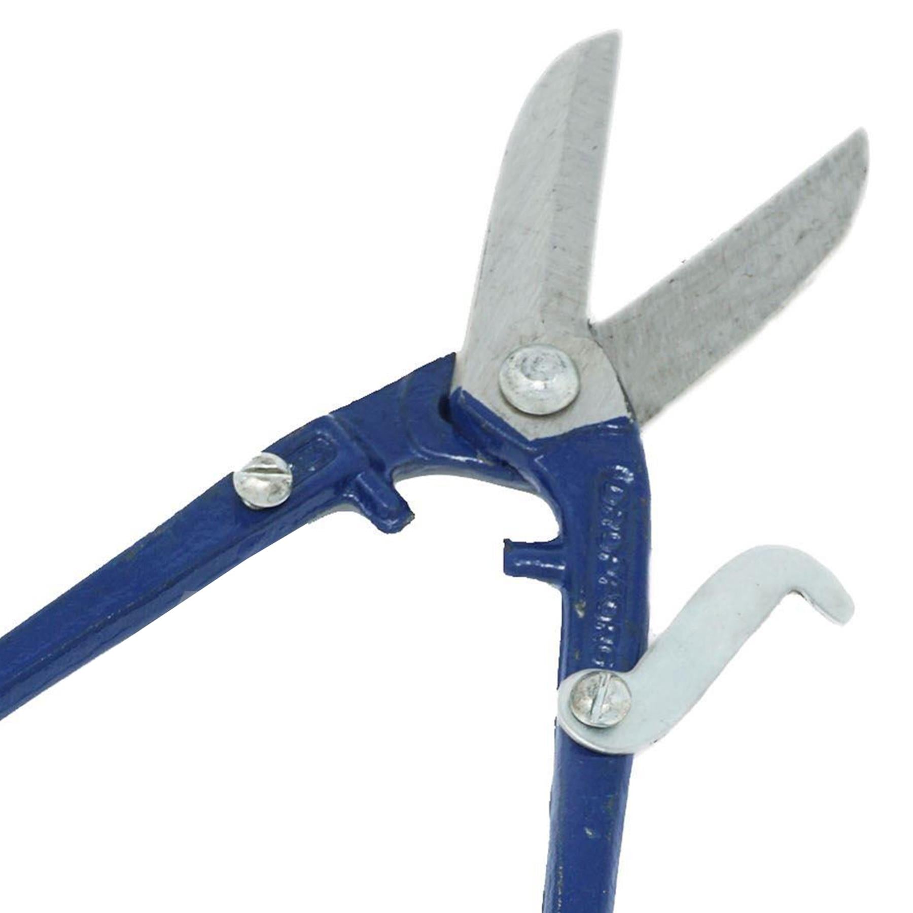 Thin Sheet Metal Mesh Tin Snip 12" Straight Cutting Shear Cutter Scissor Plastic