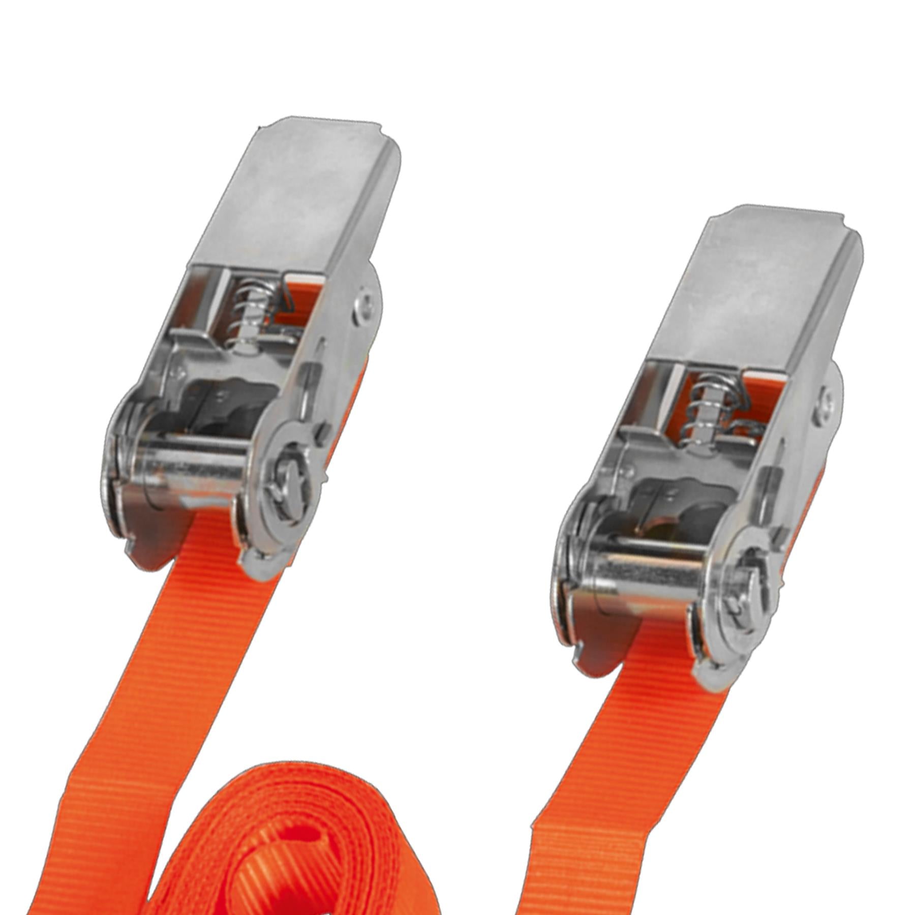 Sealey Ratchet Tie Down 25mm x 4m Poly Web 500kg Load Test - Pair