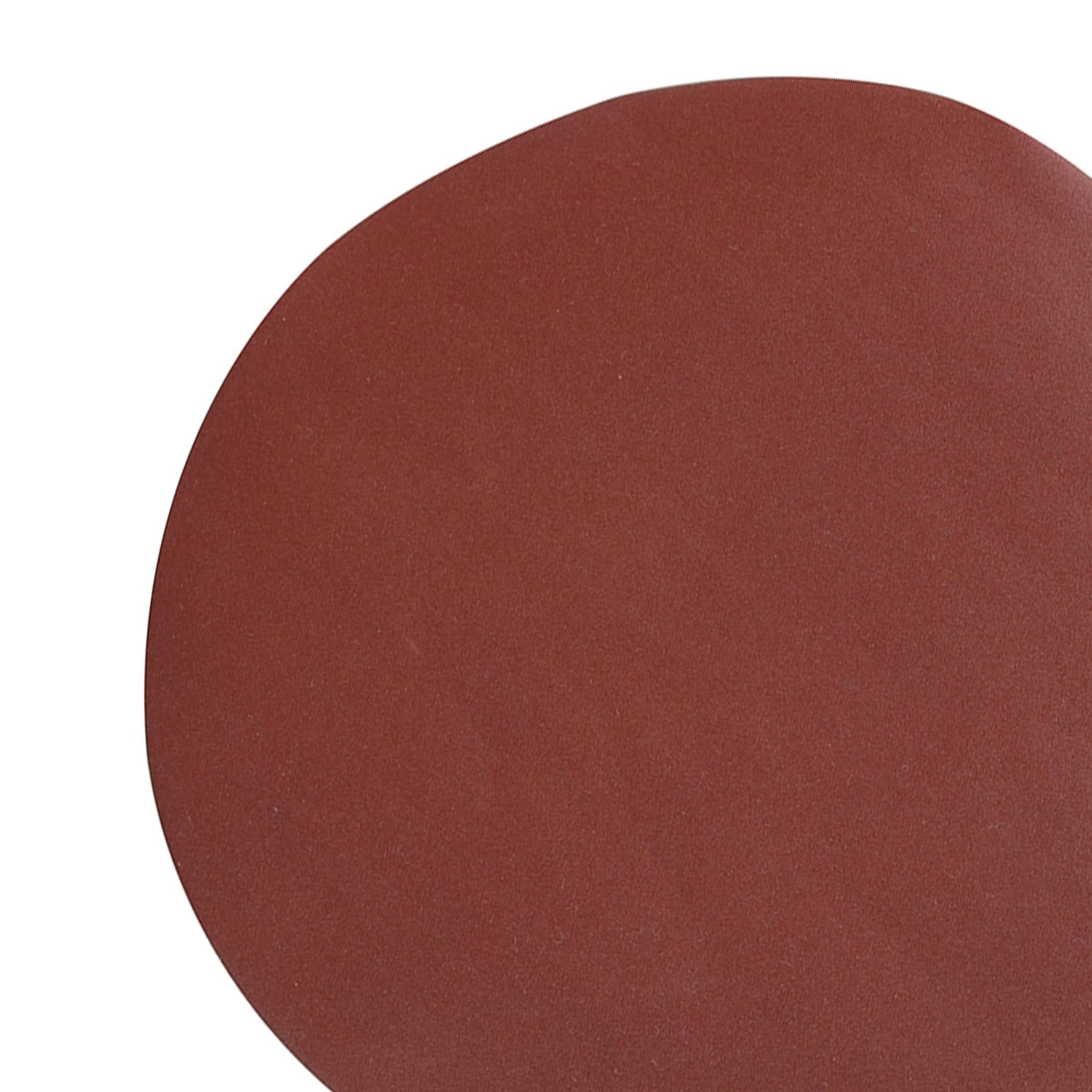 Sanding Discs 125mm 10Pk Grit 80 Hook & Loop Aluminium Oxide Sander Polishers