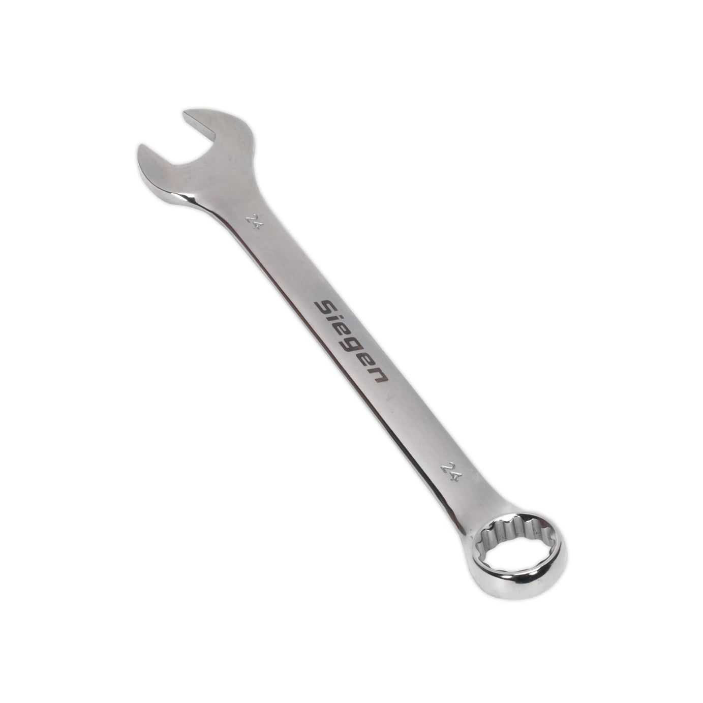 Combination Spanner 24mm. Manufactured from Chrome Sealey