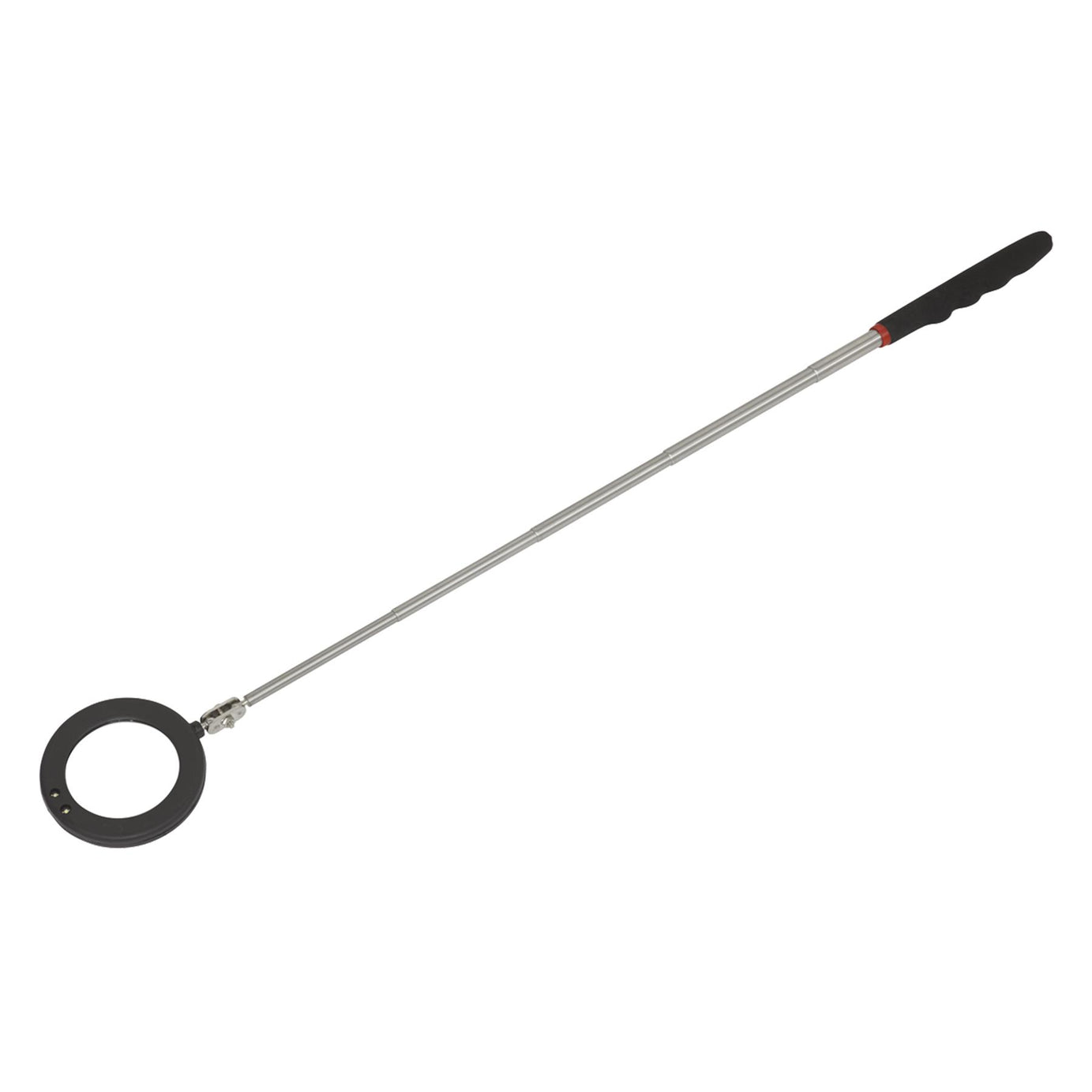 Sealey Telescopic Inspection Mirror 75mm with LED