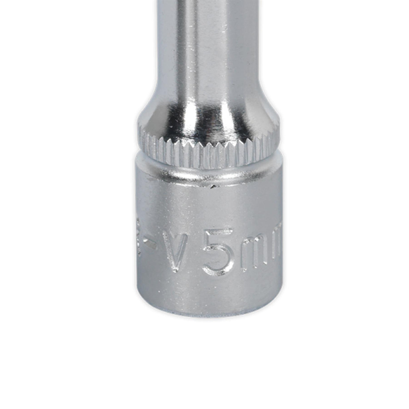 Sealey WallDrive Socket 5mm Deep 1/4"Sq Drive
