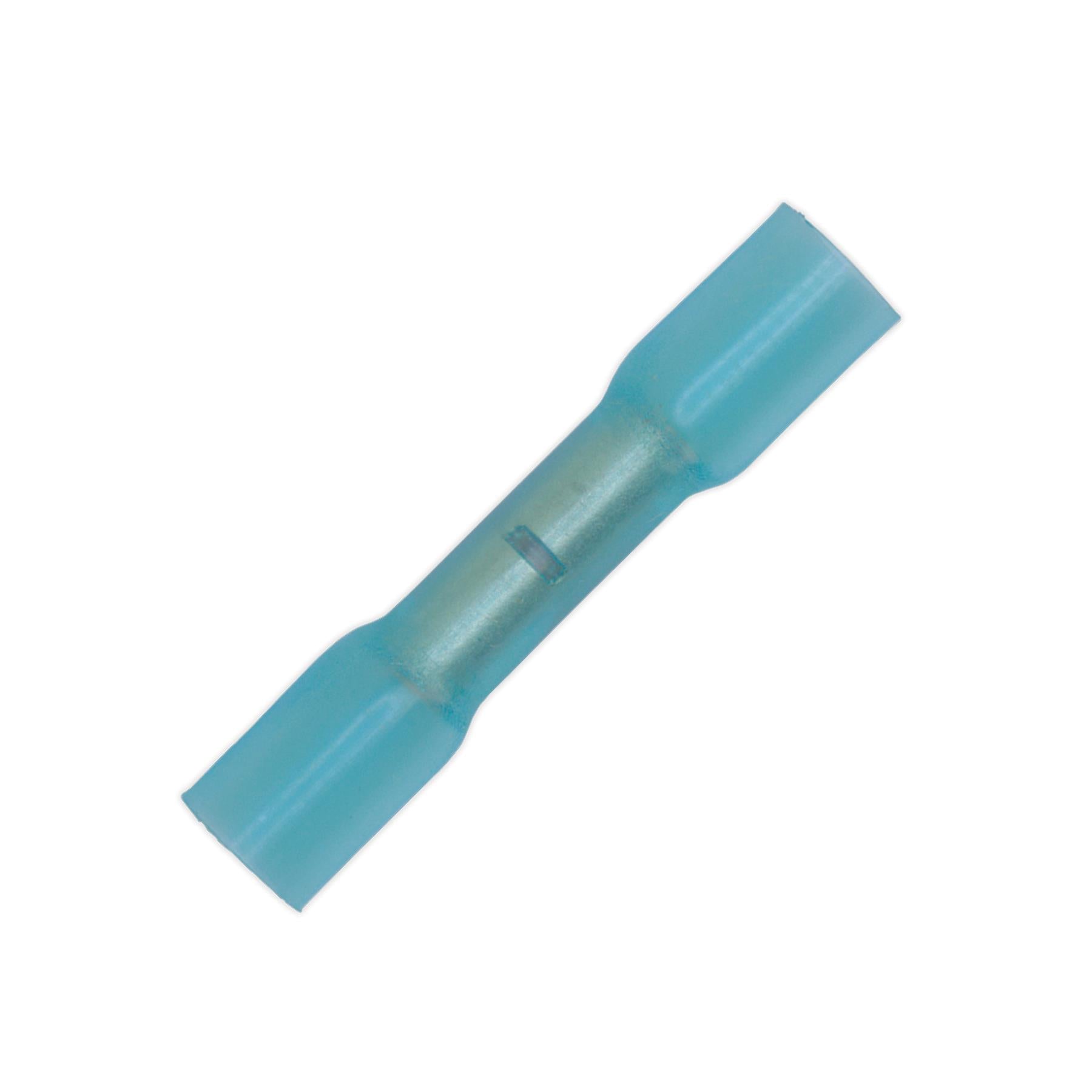 Sealey Heat Shrink Butt Connector Terminal 5.8mm Blue Pack of 100