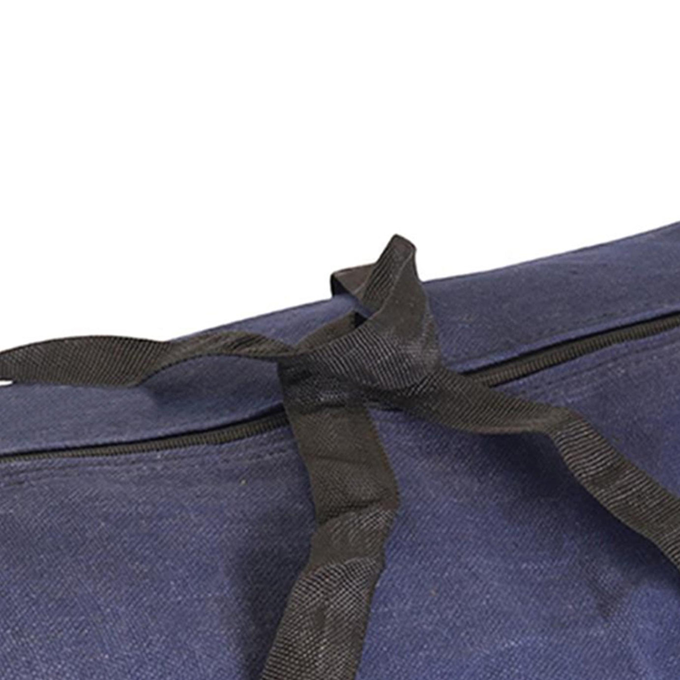 Heavy Duty Cotton Canvas Tool Bag Strong Handles Zip 3 Sizes 460mm