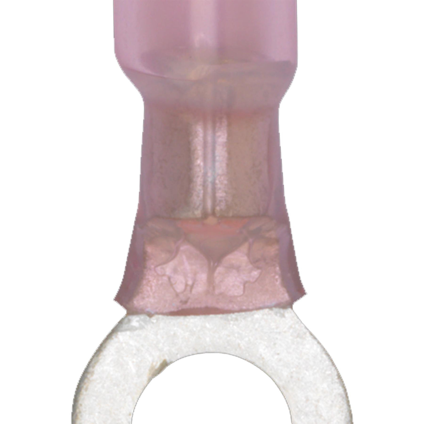 Sealey Heat Shrink Ring Terminal 6.4mm Red Pack of 25