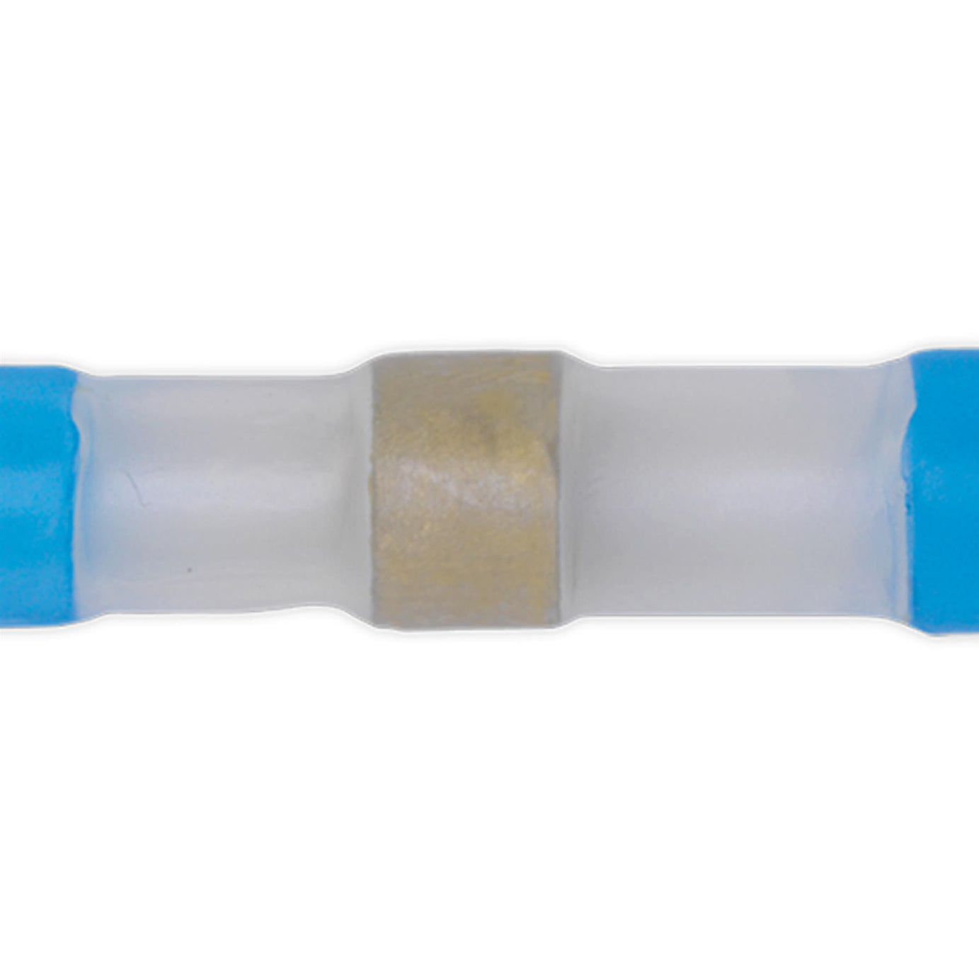 Sealey Heat Shrink Butt Connector 16-14 AWG Blue Pack of 25