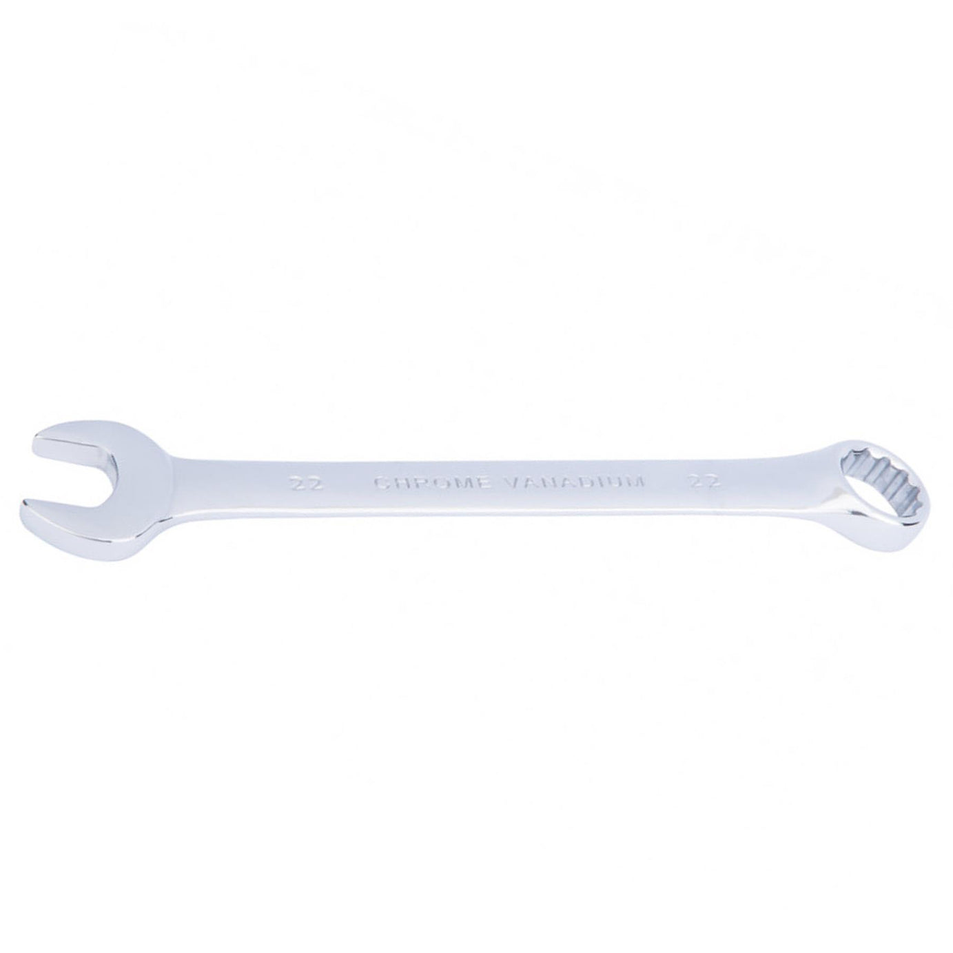 BlueSpot 22mm Fully Polished Chrome Vanadium Spanner Open Ended Head Spanner