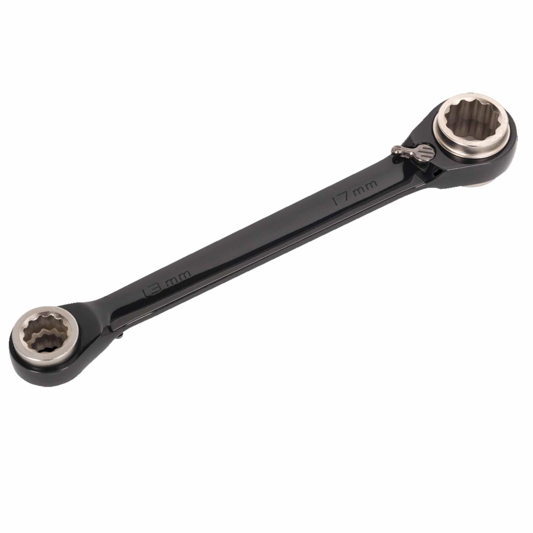 Sealey Ratchet Ring Spanner 4-in-1 Reversible Metric