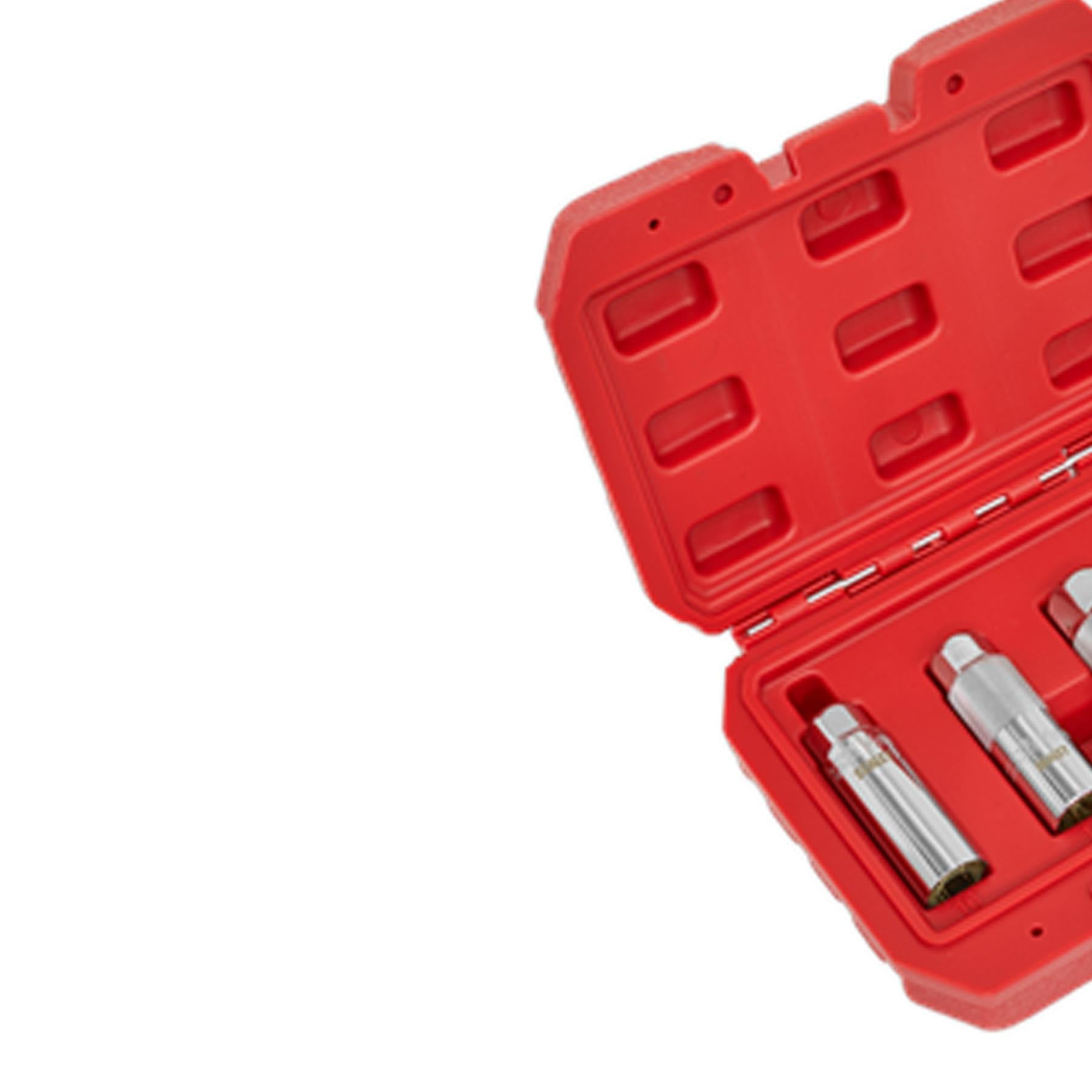 Sealey Magnetic Spark Plug Socket Set 4pc 3/8"Sq Drive
