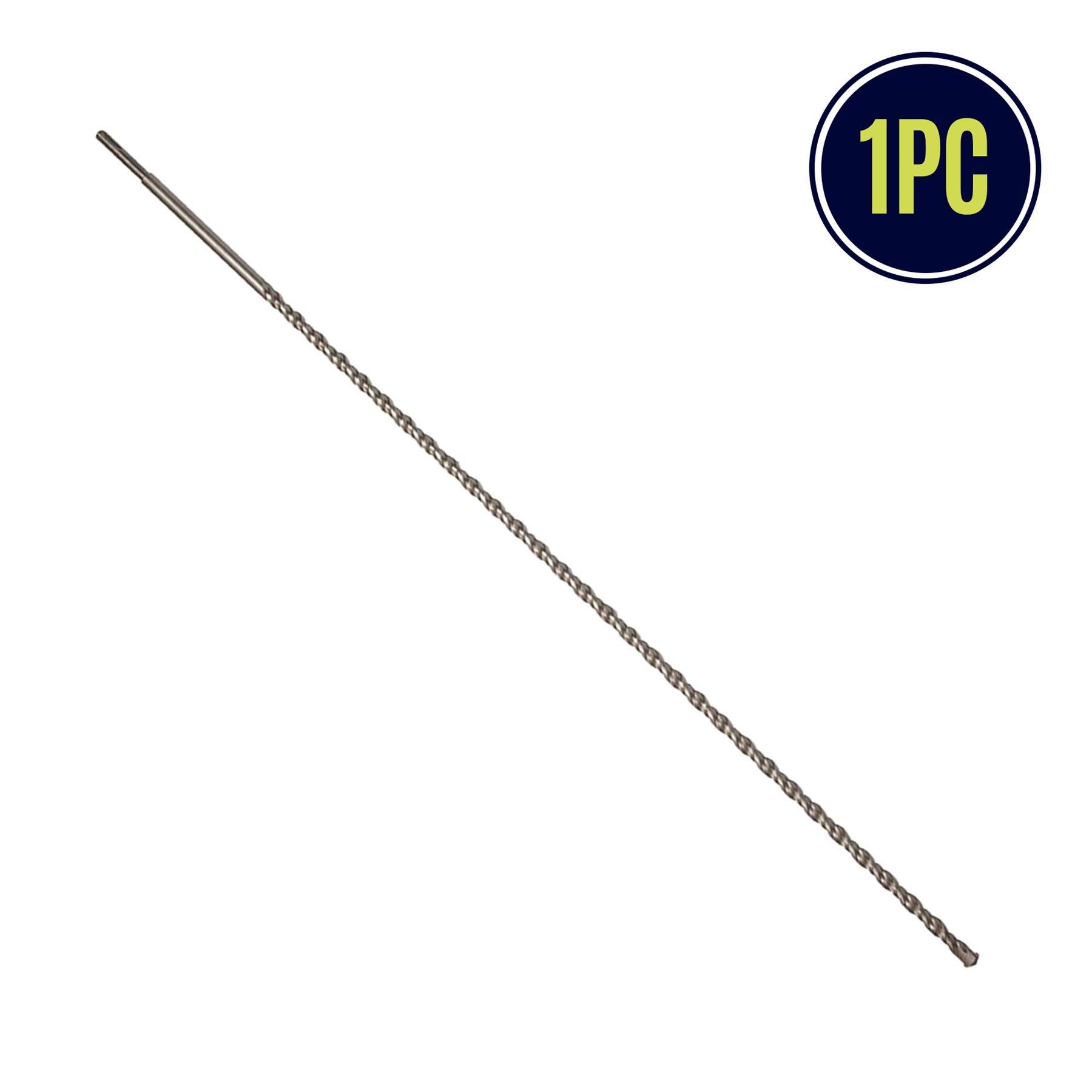 SDS+ PLUS MASONRY DRILL BIT 16 x 1000mm, TUNGSTEN CARBIDE TIP, FOR STONE CONCRETE BRICK