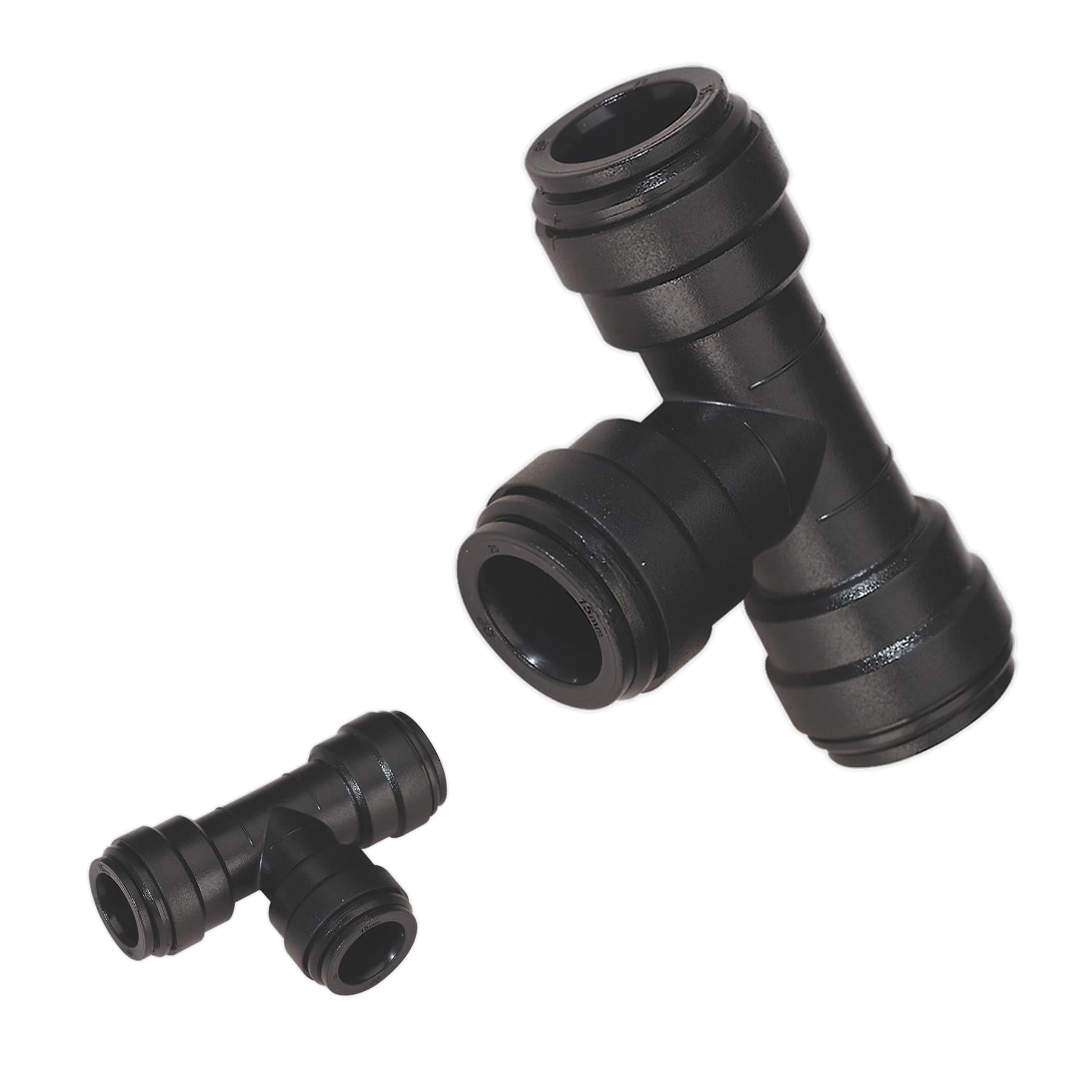 Sealey Equal Tee 15mm Pack of 5 (John Guest Speedfit - PM0215E)
