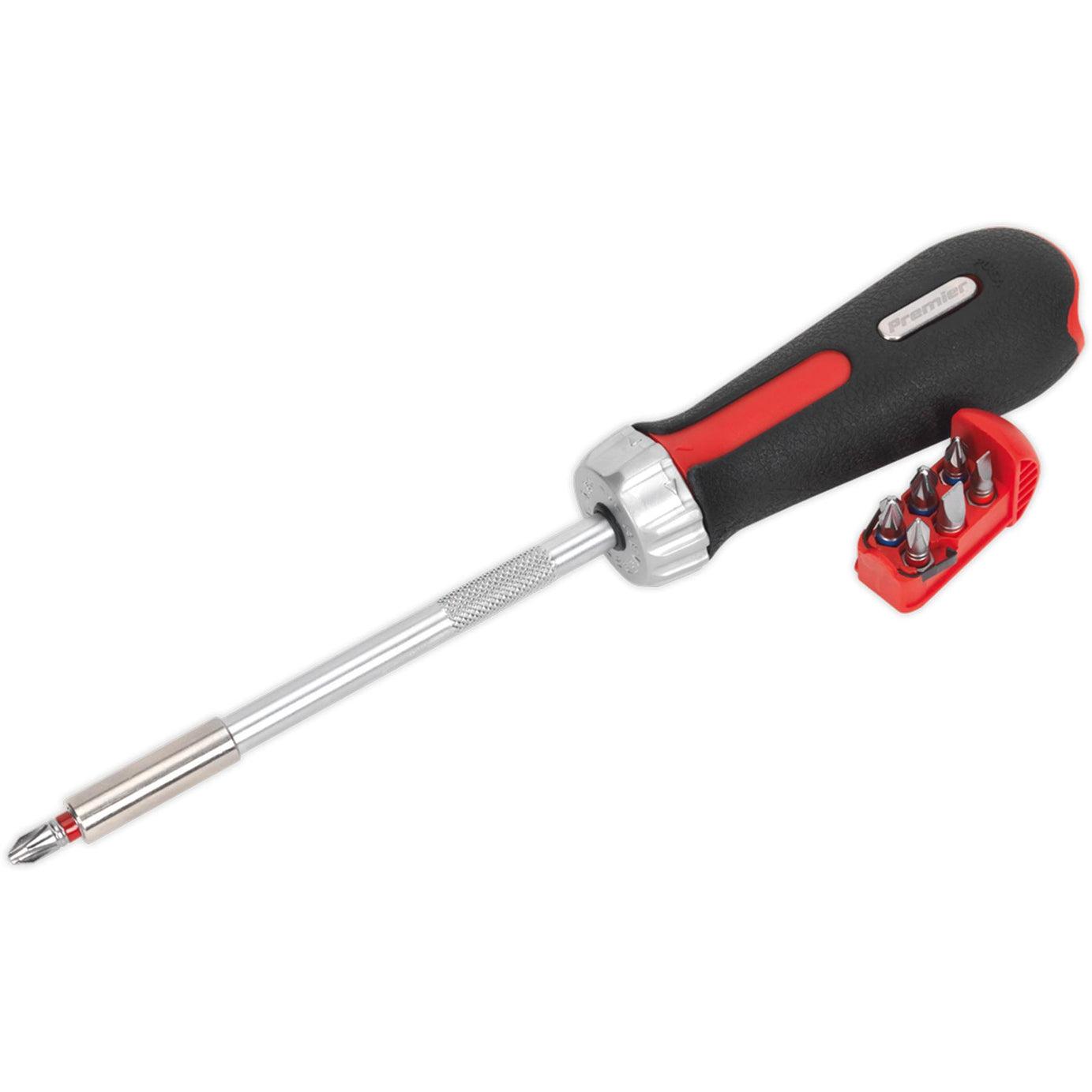 Sealey Fine Tooth Ratchet Screwdriver Set 8pc Platinum Series