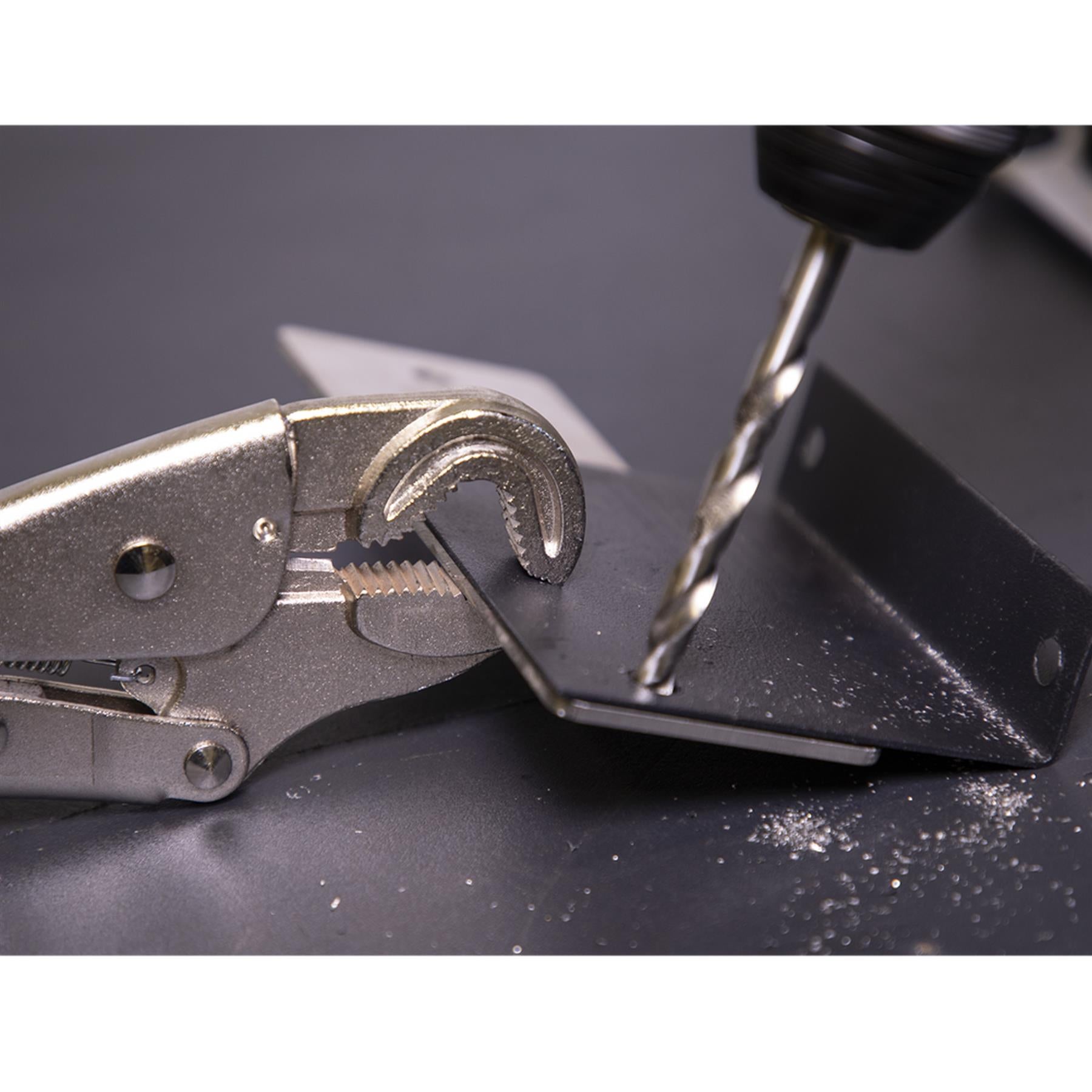 Sealey Locking Pliers Round Jaws 235mm 0-50mm Capacity