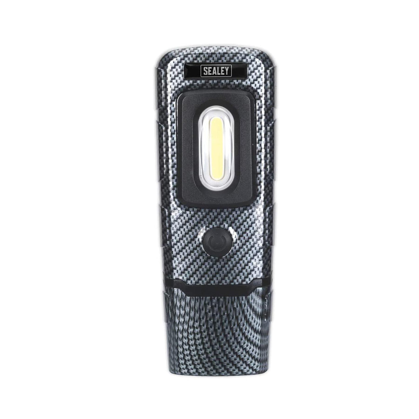 Sealey R/Charge 360 Insp Light 3W COB & 1W SMD LED Carbon Fibre LI