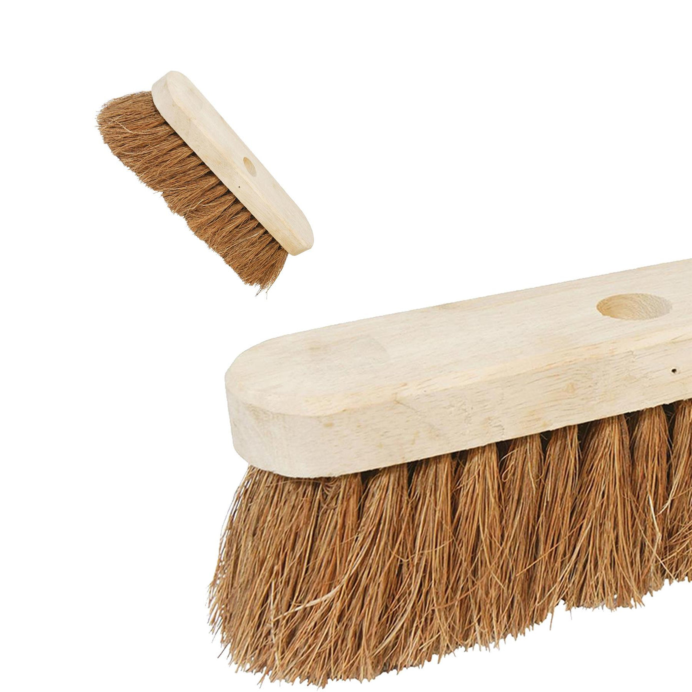 BRUSH BRUSHES BROOM BROOMS HEAD HEADS SOFT COCO BRISTLES SIZES 10"