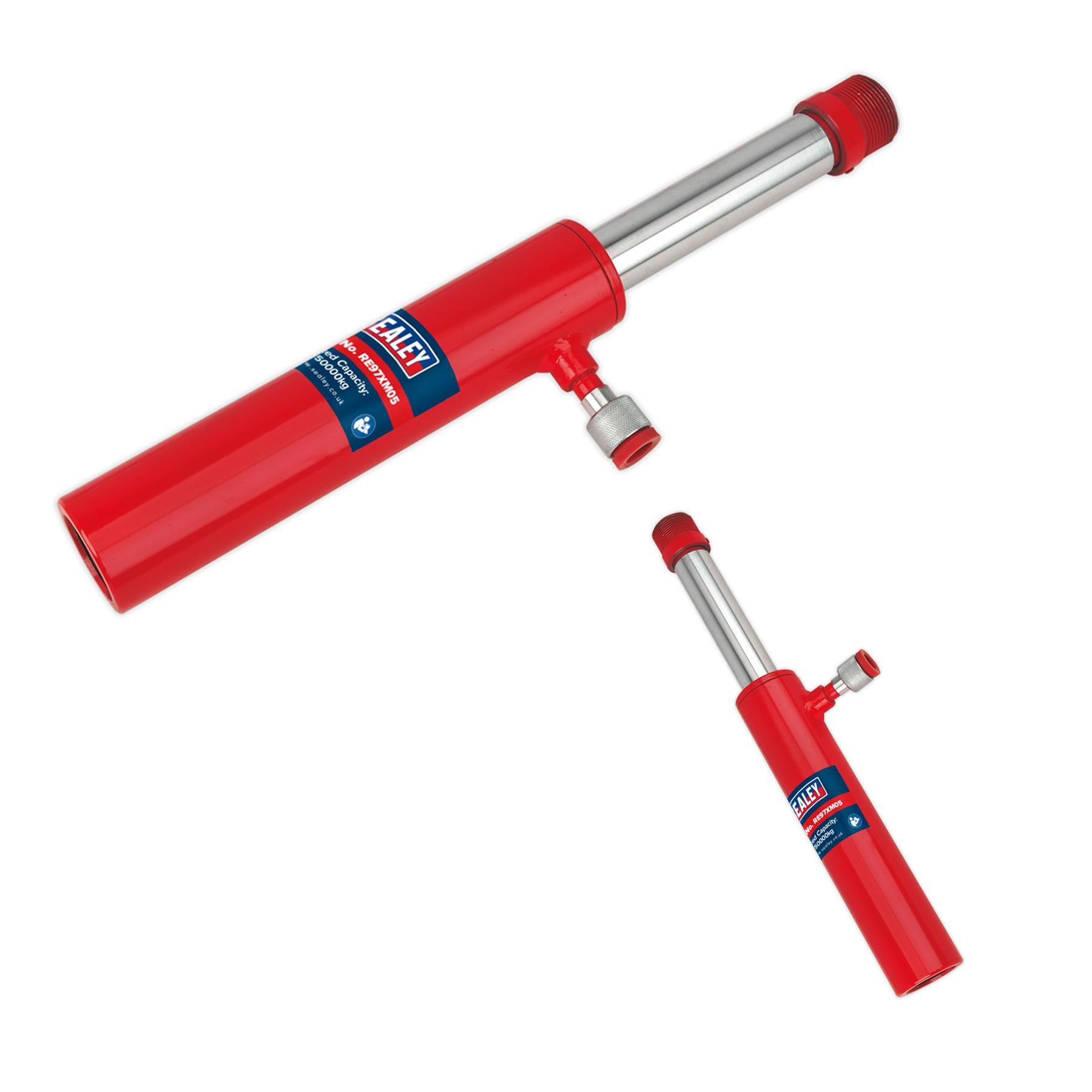 Sealey Pull Ram - Midi 5tonne High Flow Quick-Connecting Coupler