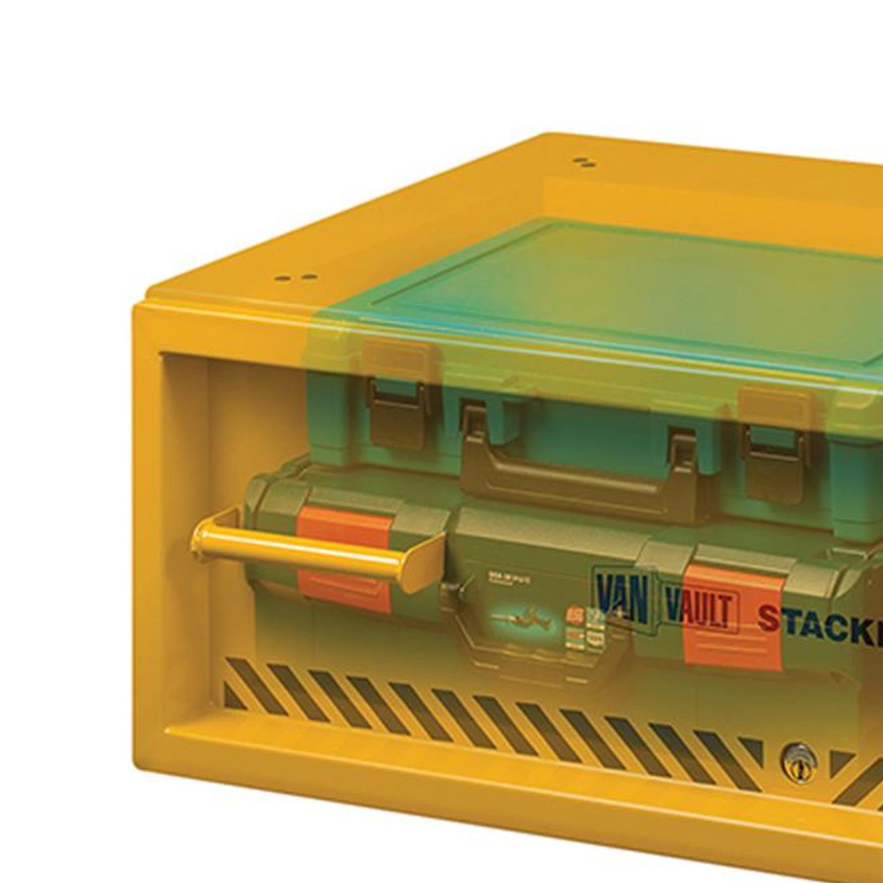 Van Vault Van Vault Stacker 910 x 485 x 313mm Stainless Steel Disc