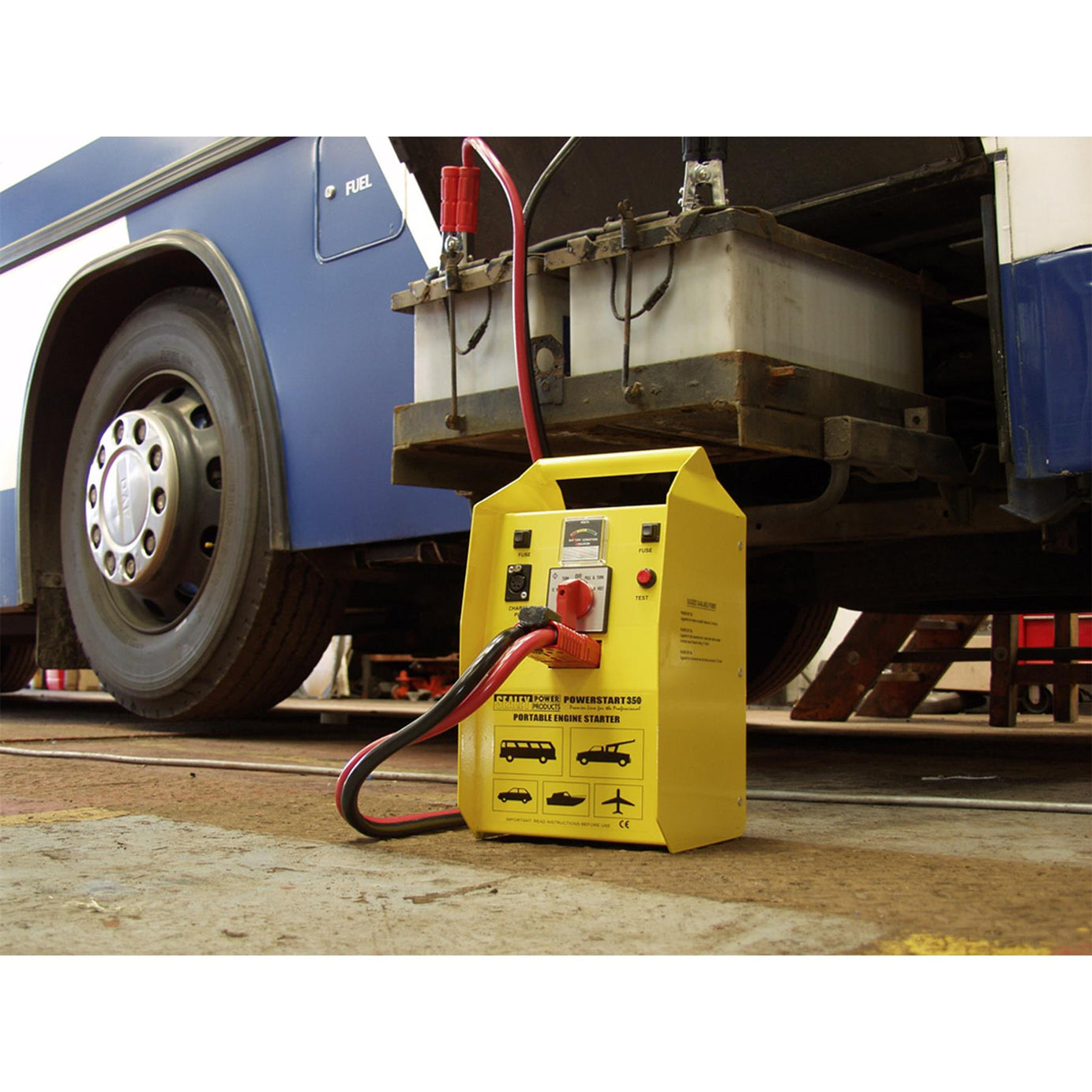 Sealey PowerStart Emergency Jump Starter 900hp Start 12/24V