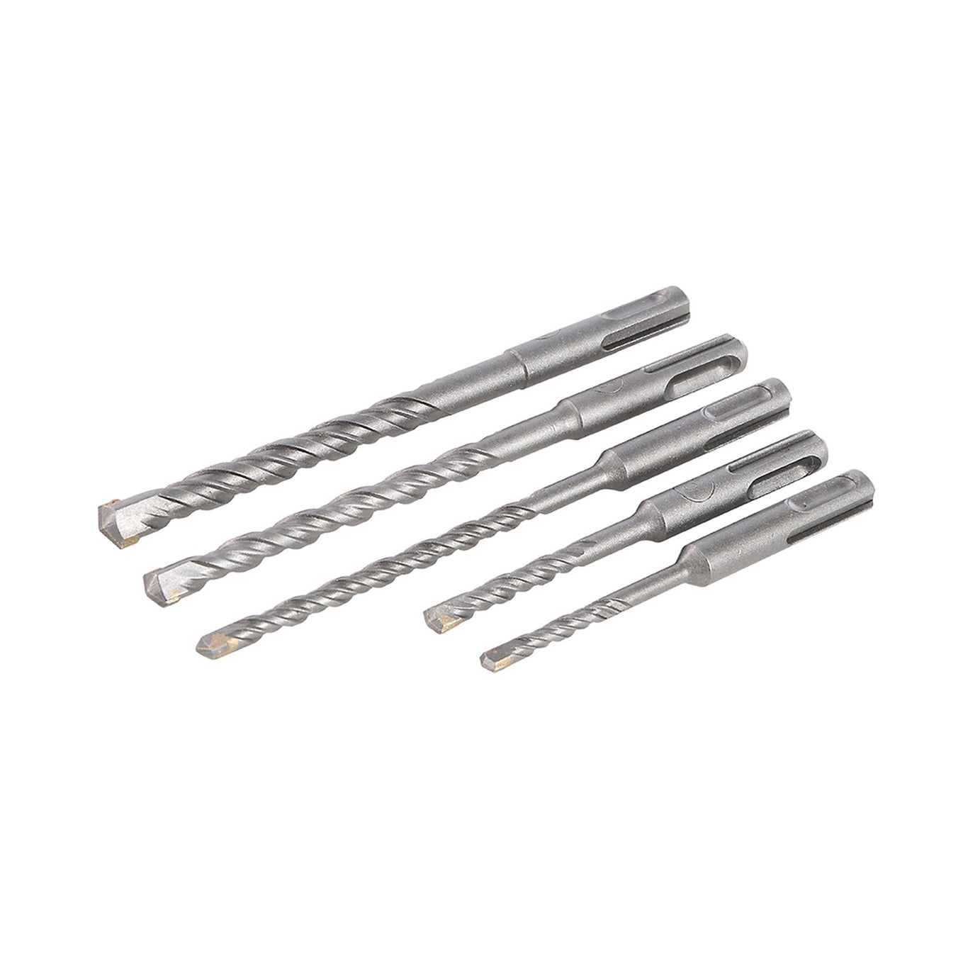 5Pce SDS Plus Masonry Drill & Steel Set Sandblasted Finish Professional Kit