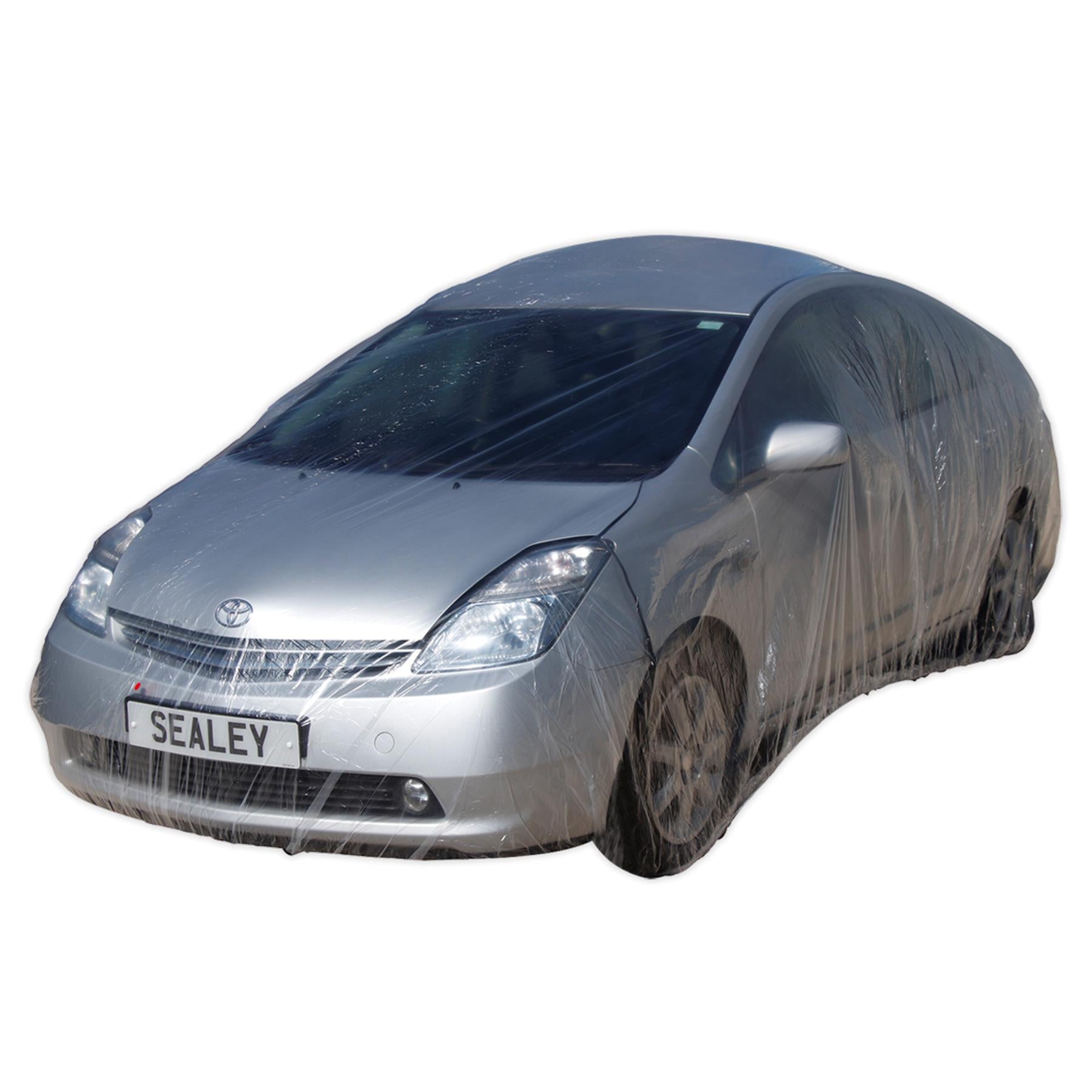 Sealey Temporary Universal Disposable Car Cover Medium