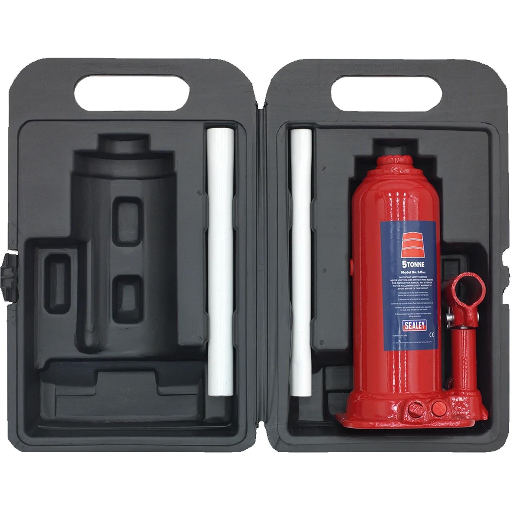 Sealey Bottle Jack 5tonne with Storage Case