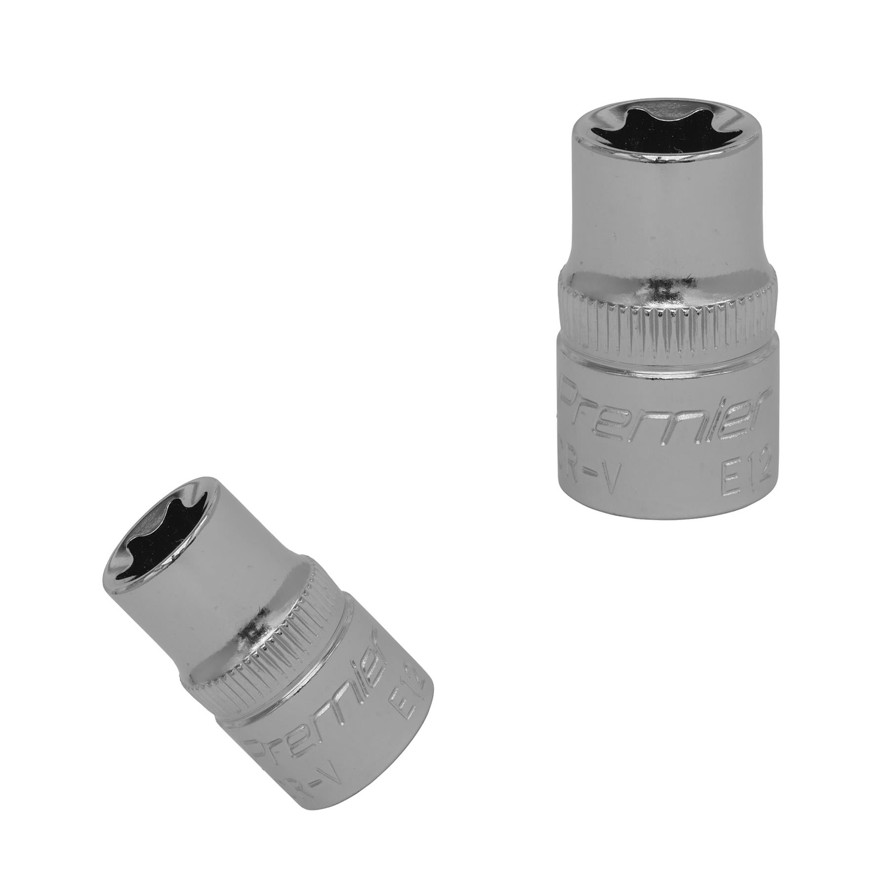 Sealey TRX-Star* Socket E12 3/8"Sq Drive Chrome Vanadium Steel