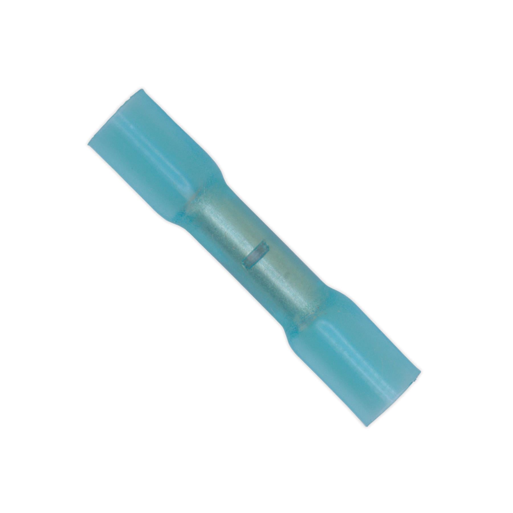 Sealey Heat Shrink Butt Connector Terminal 5.8mm Blue Pack of 100