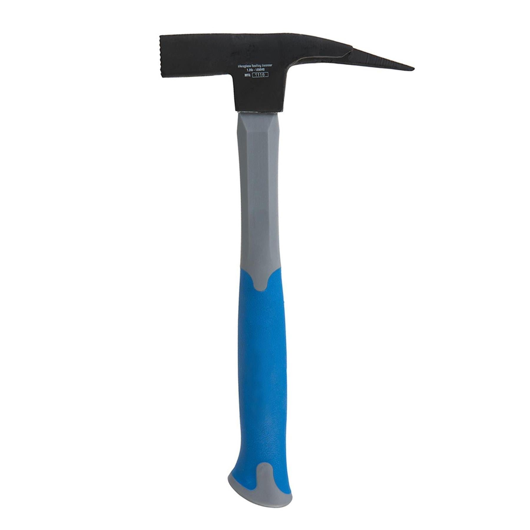 Fibreglass Roofing Hammer 1.3LB Shock-Absorbing Fibreglass Shaft