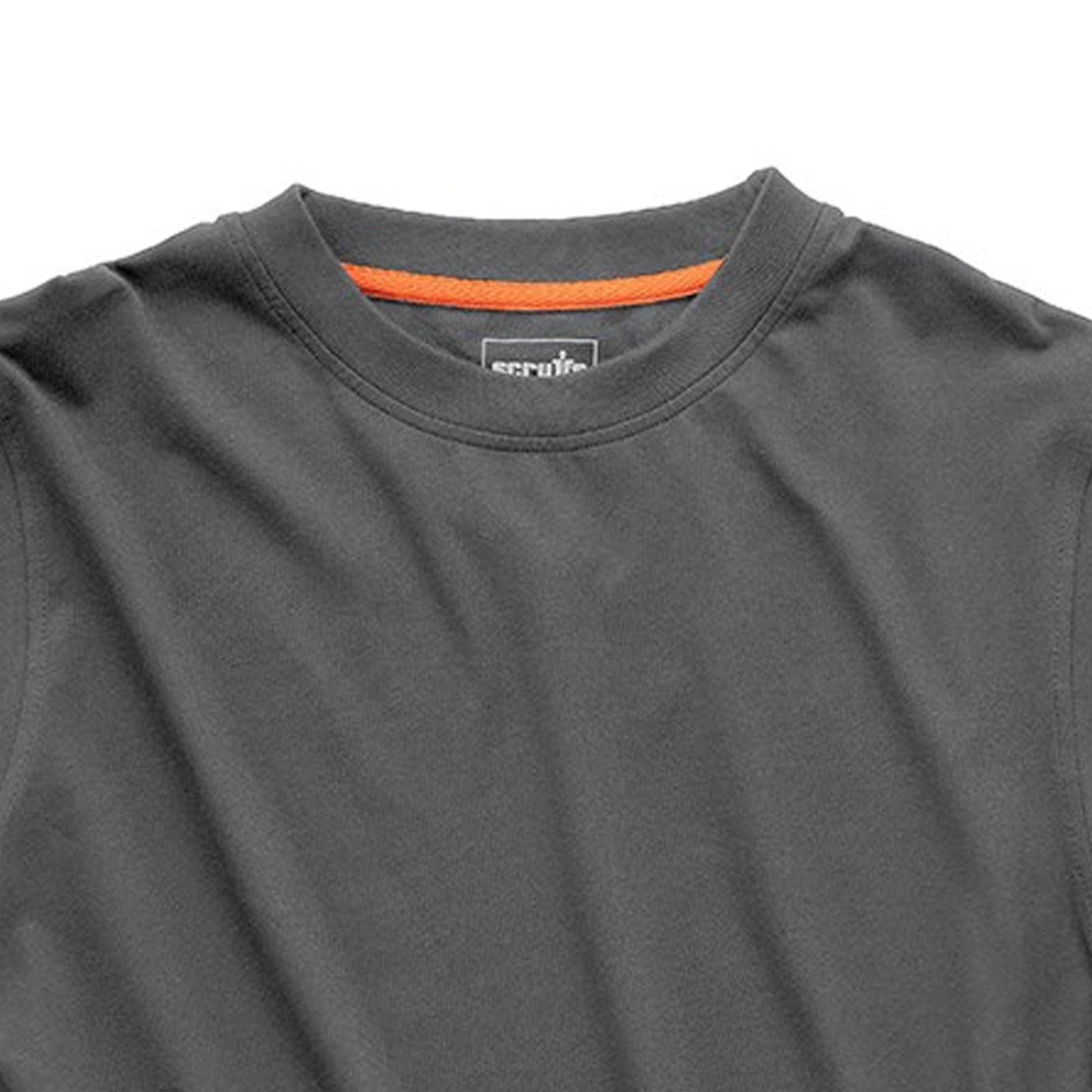 Scruffs Eco Worker T-Shirt Hardwearing Work Shirt Graphite XS