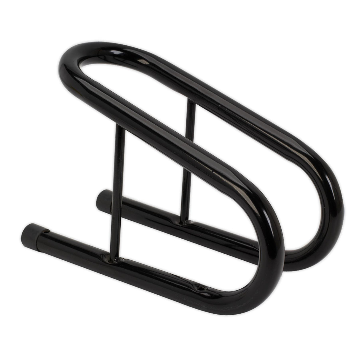 Motorcycle Wheel Chock 95mm.  up to 95mm wide tyres.  Sealey