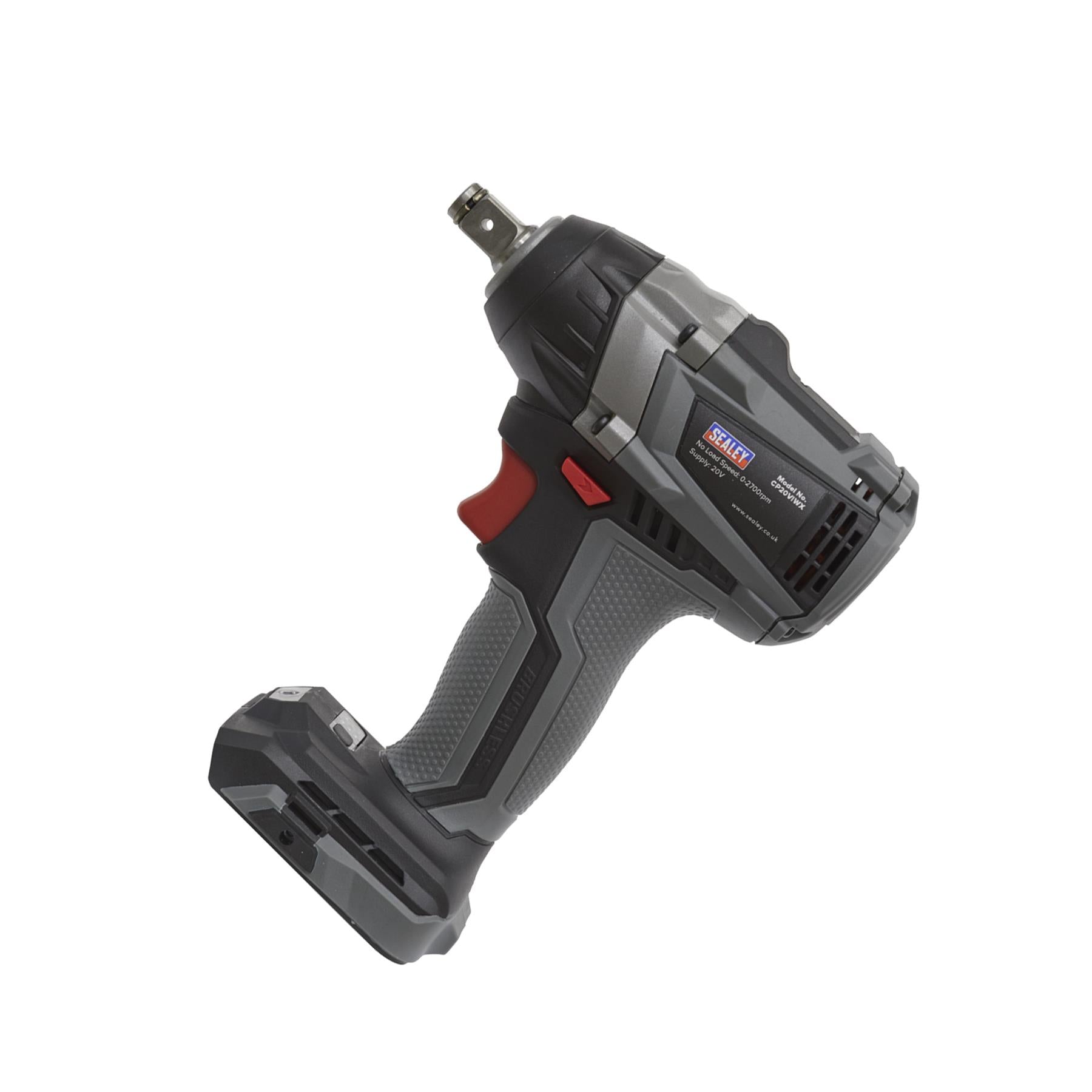 Sealey Brushless Impact Wrench 20V 1/2"Sq 300Nm - Body Only