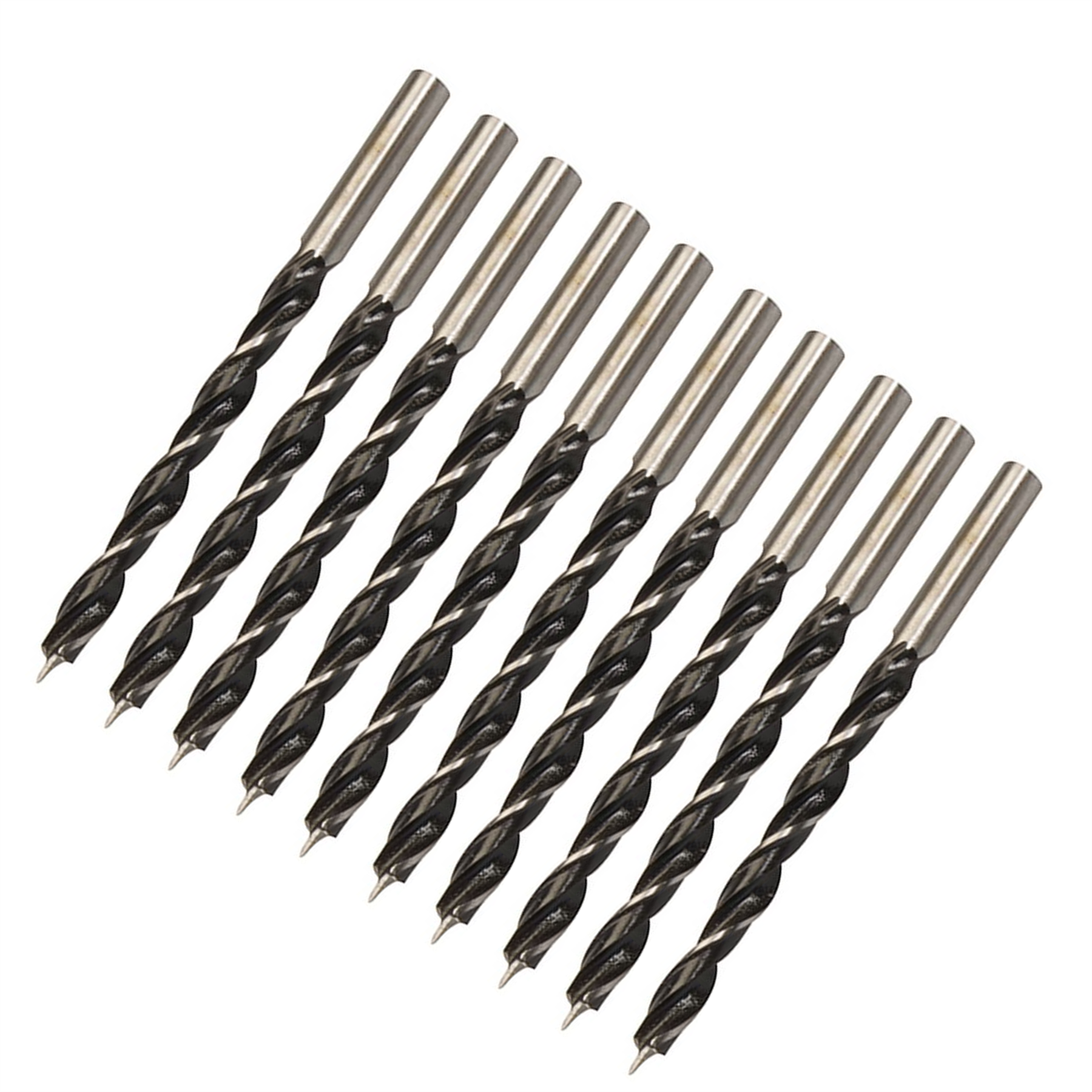 10Pk Lip & Spur Drill Bits 6mm Durable Sharp Precision Drill Work On Wood DIY