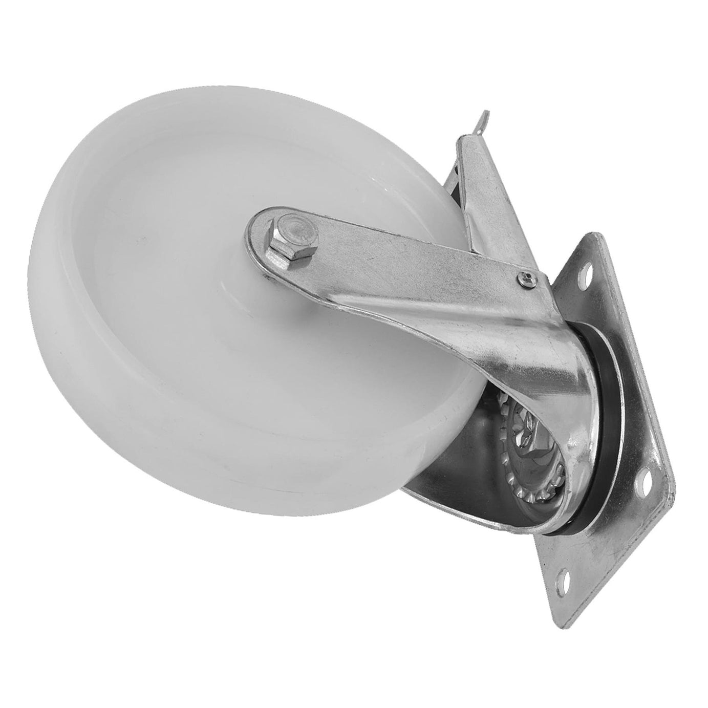 Sealey Heavy-Duty Nylon Castor Wheel Swivel Total Lock 125mm