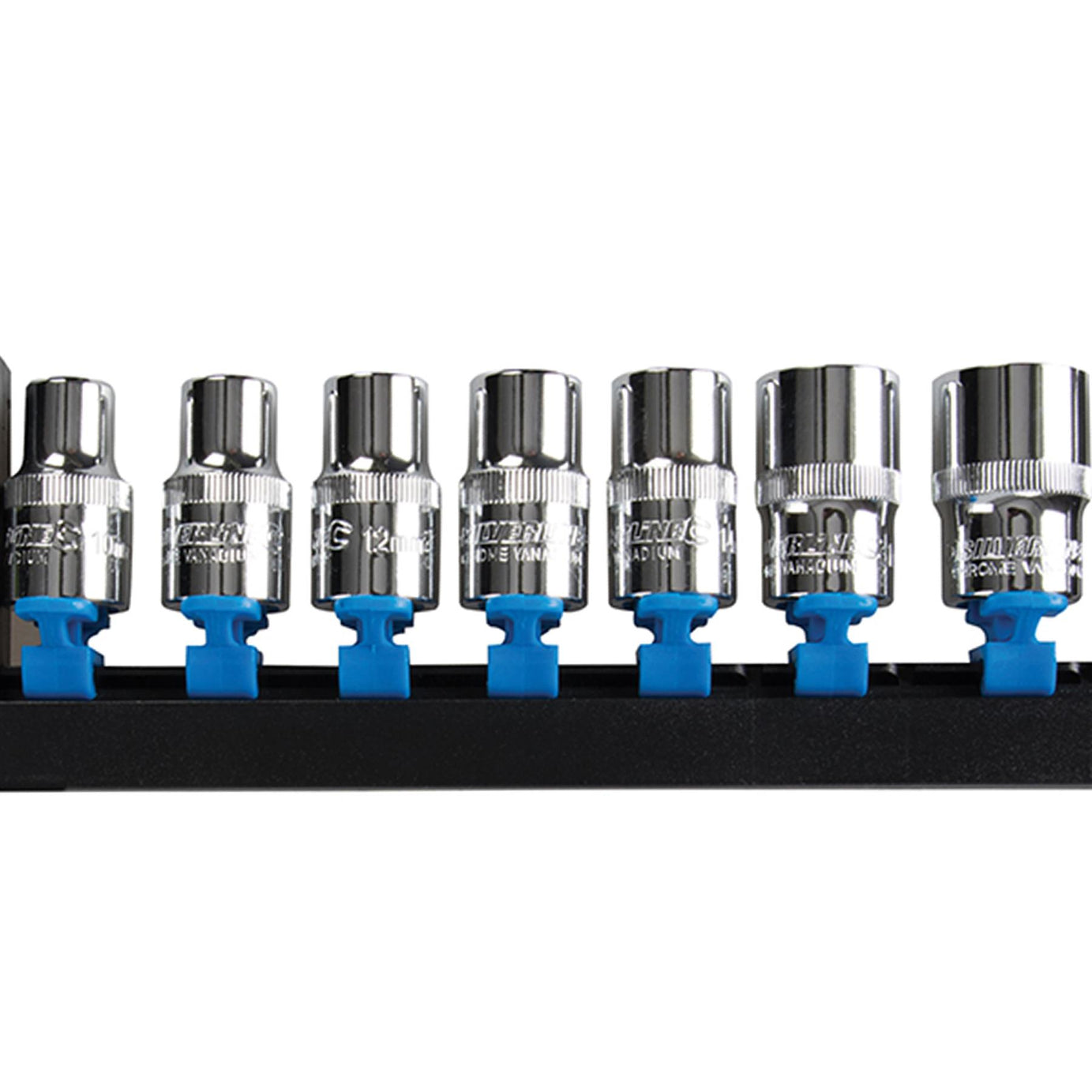 Socket Set 1/2" Drive 7pt Metric 7pce 6mm-21mm Mechanic Garage Workshop Tool