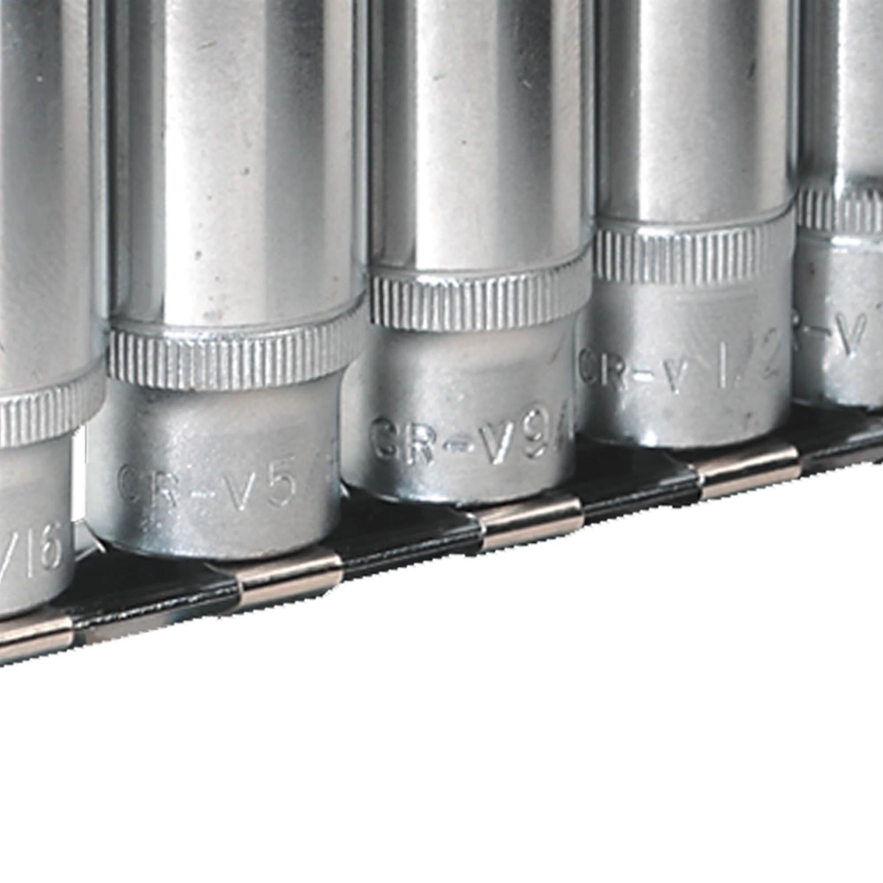 Sealey Socket Set 8pc 3/8"Sq Drive 6pt Deep WallDrive Imperial