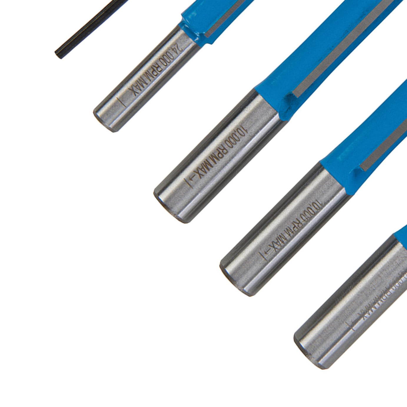 4 Pce Kitchen Router Bit Set 12 & 8mm Routing Router Sets Heavy Duty Kit